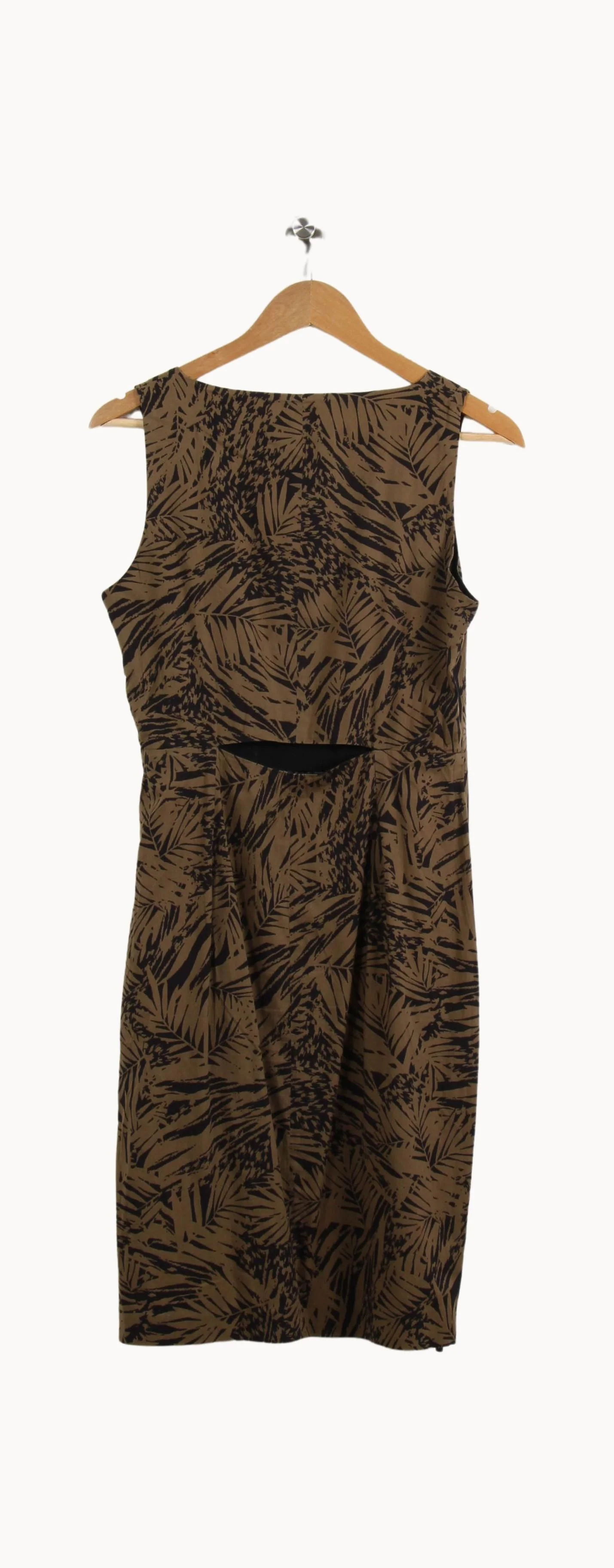 Robe Courte Marron et Noir - Taille M/38 - Image 4