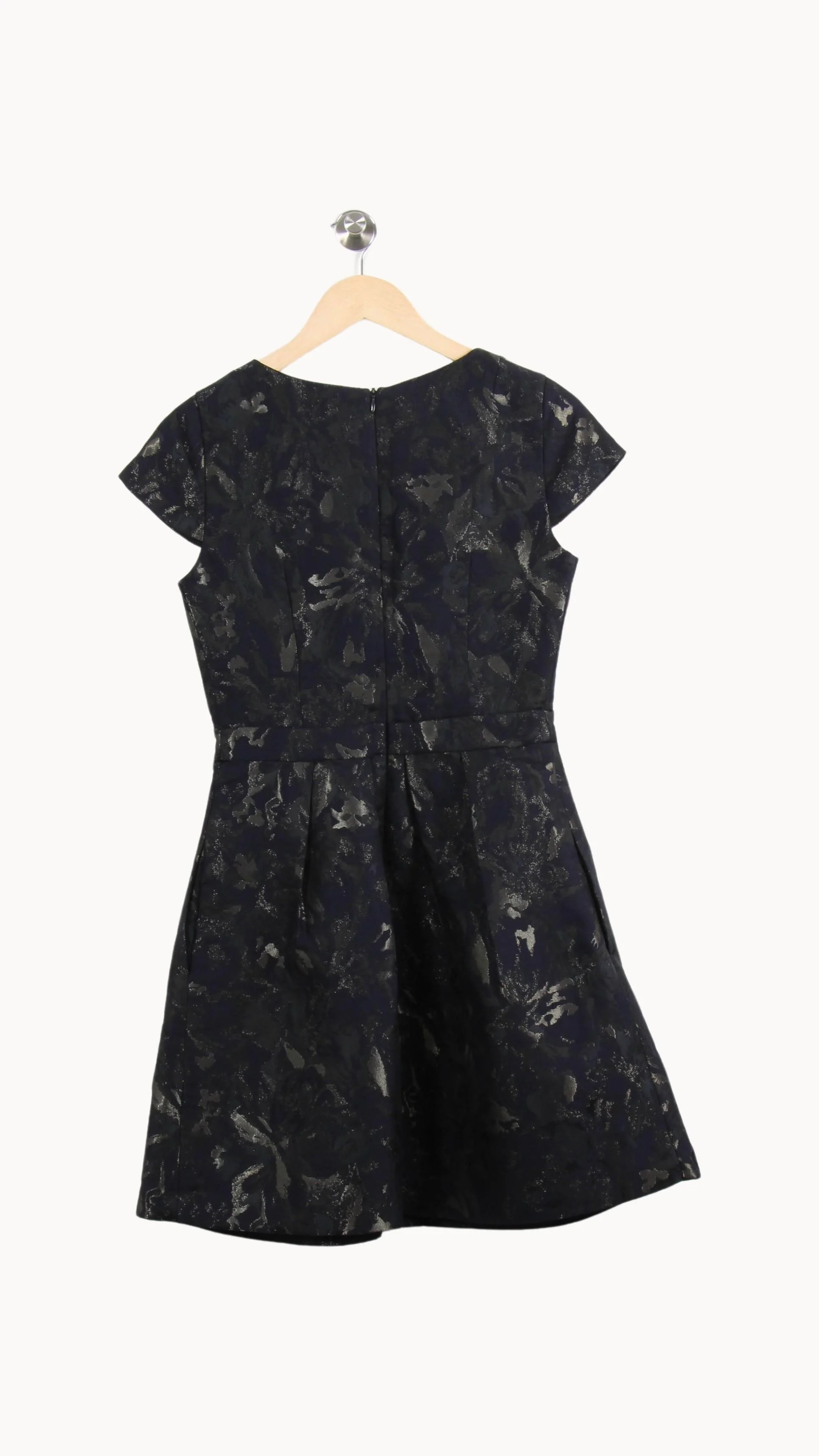 Robe Courte Noire et Argentée - Taille XS/34 - Image 4