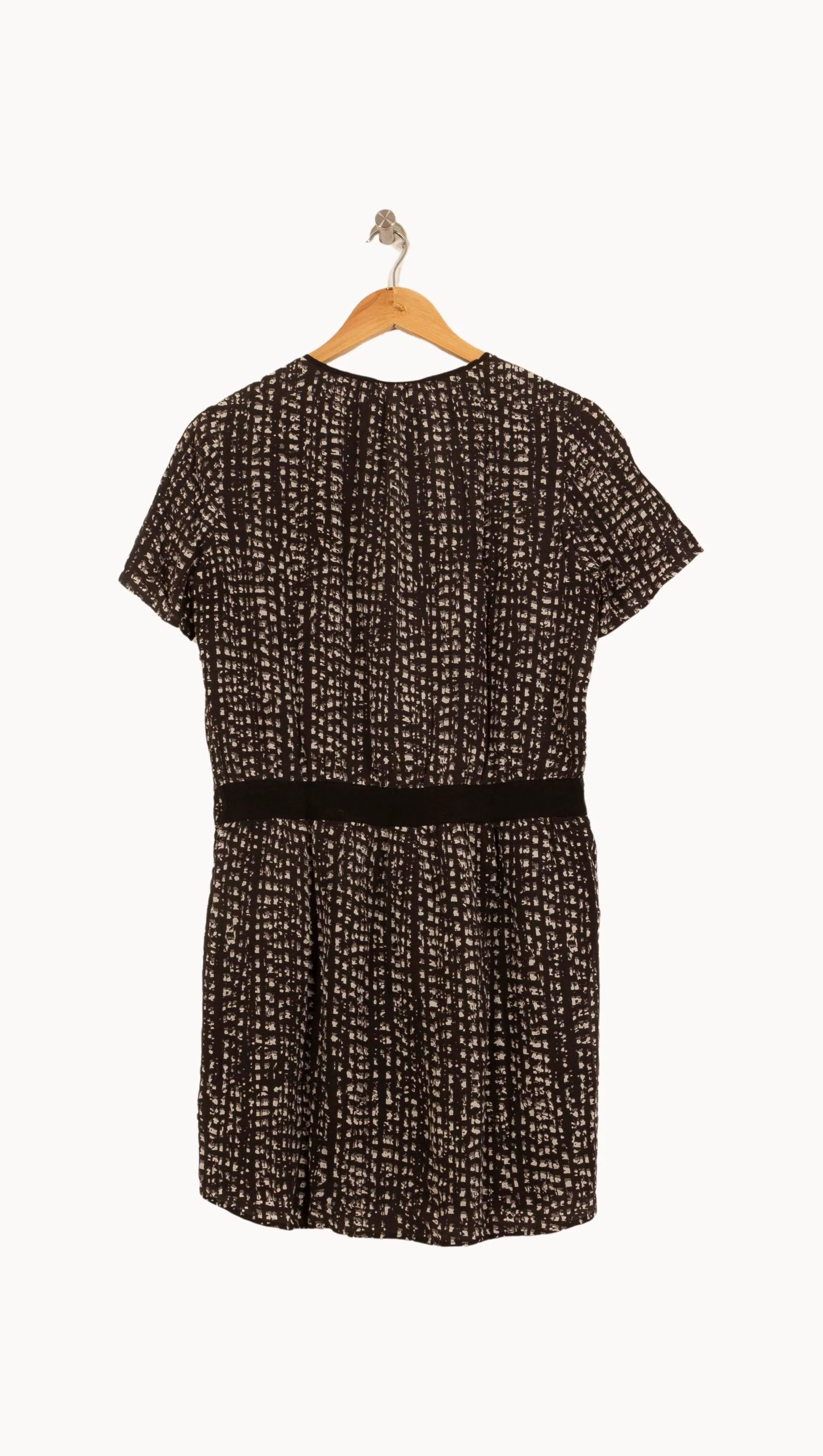 Robe Courte Noire et Blanche - Taille L/40 - Image 4