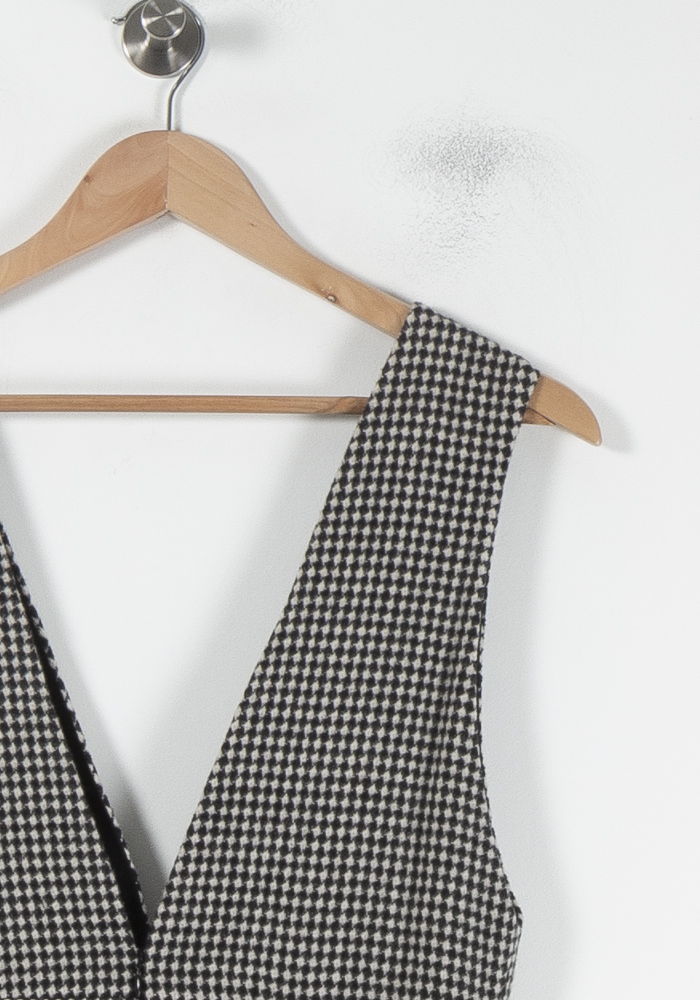 Robe Courte Noire et Blanche - Taille M/38 - Image 3