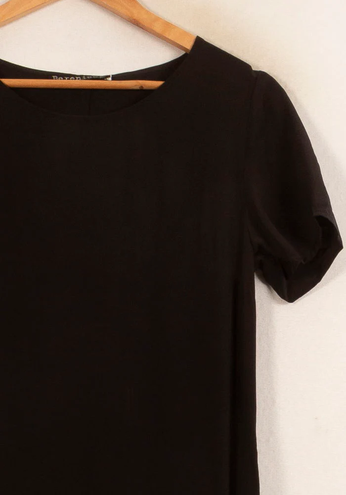 Robe Courte Noire et Dorée - Taille S/36 - Image 3