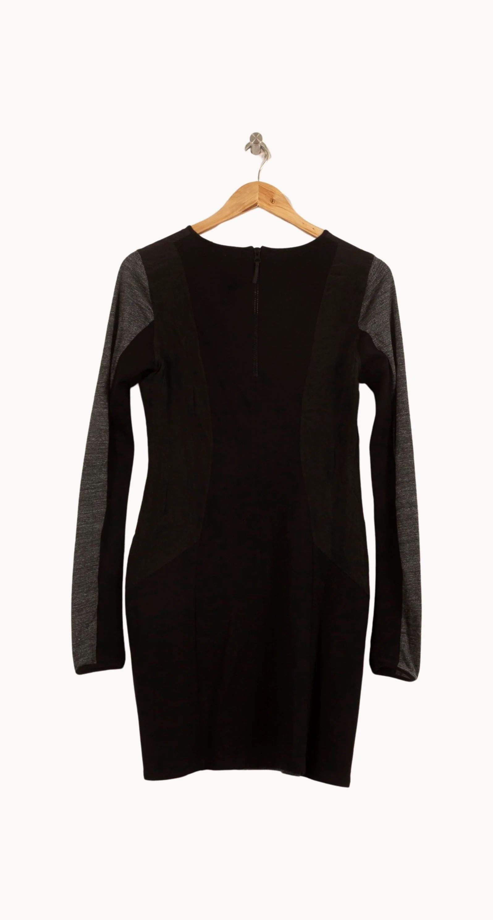 Robe Courte Noire et Grise - Taille L/40 - Image 4