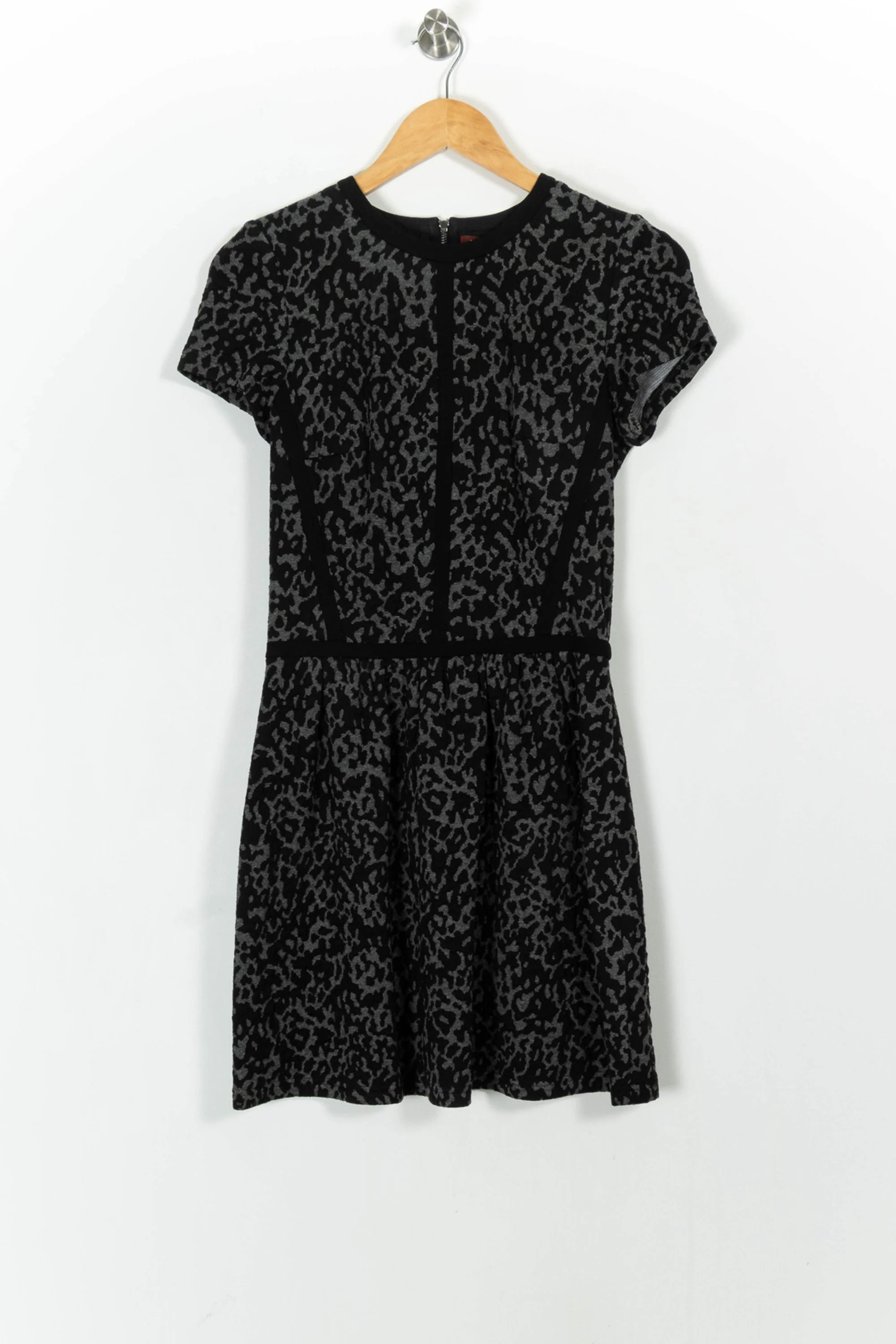 Robe Courte Noire et Grise - Taille XS/34 - Image 2