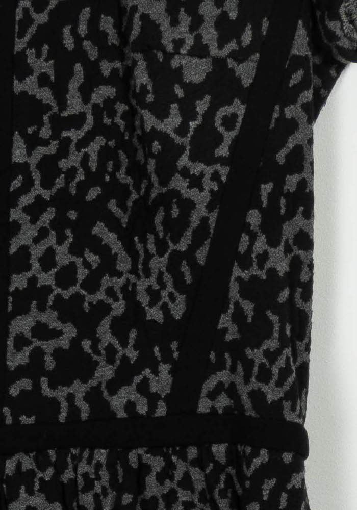 Robe Courte Noire et Grise - Taille XS/34 - Image 3