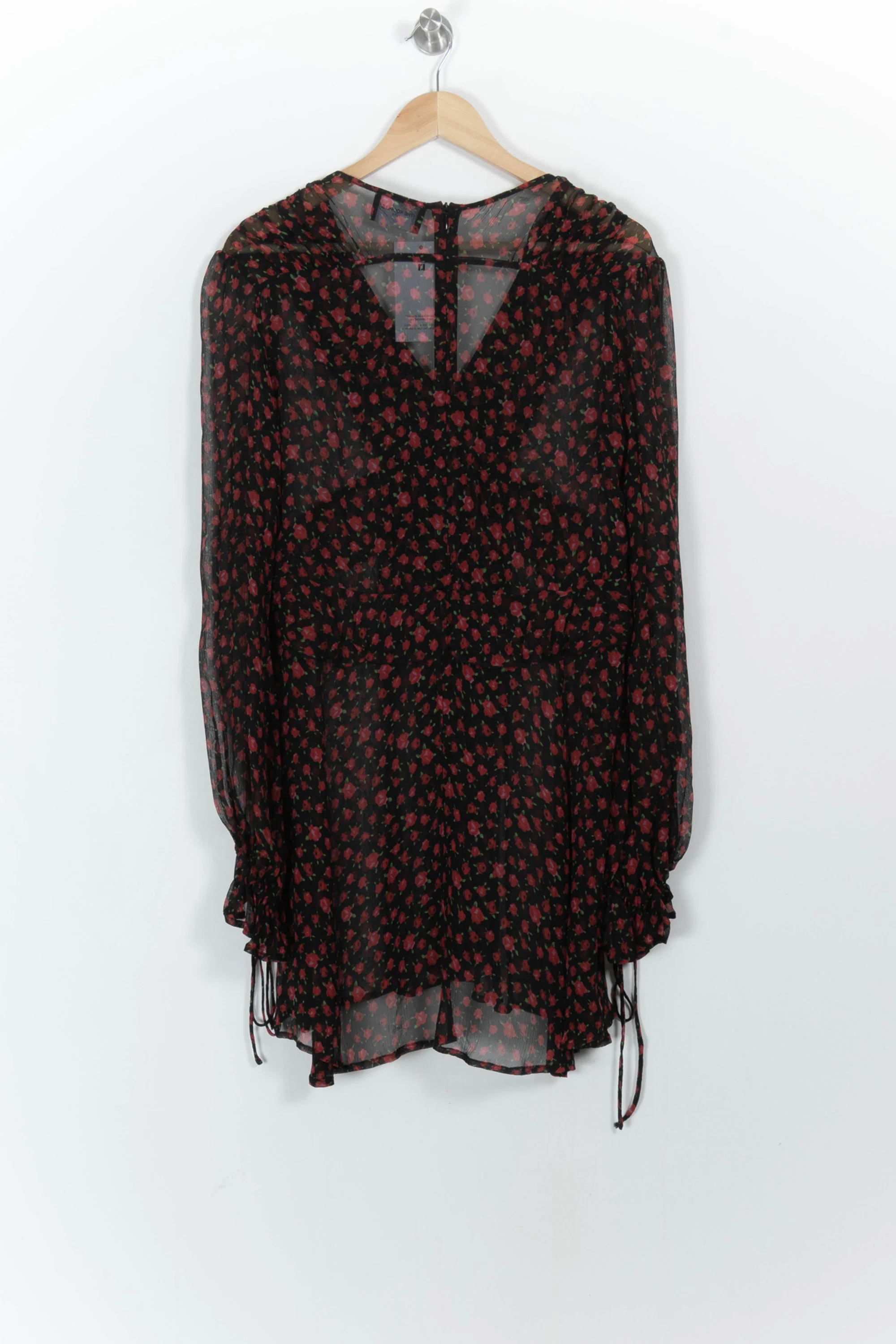 Robe Courte Noire et Rouge - Taille L/40 - Image 4