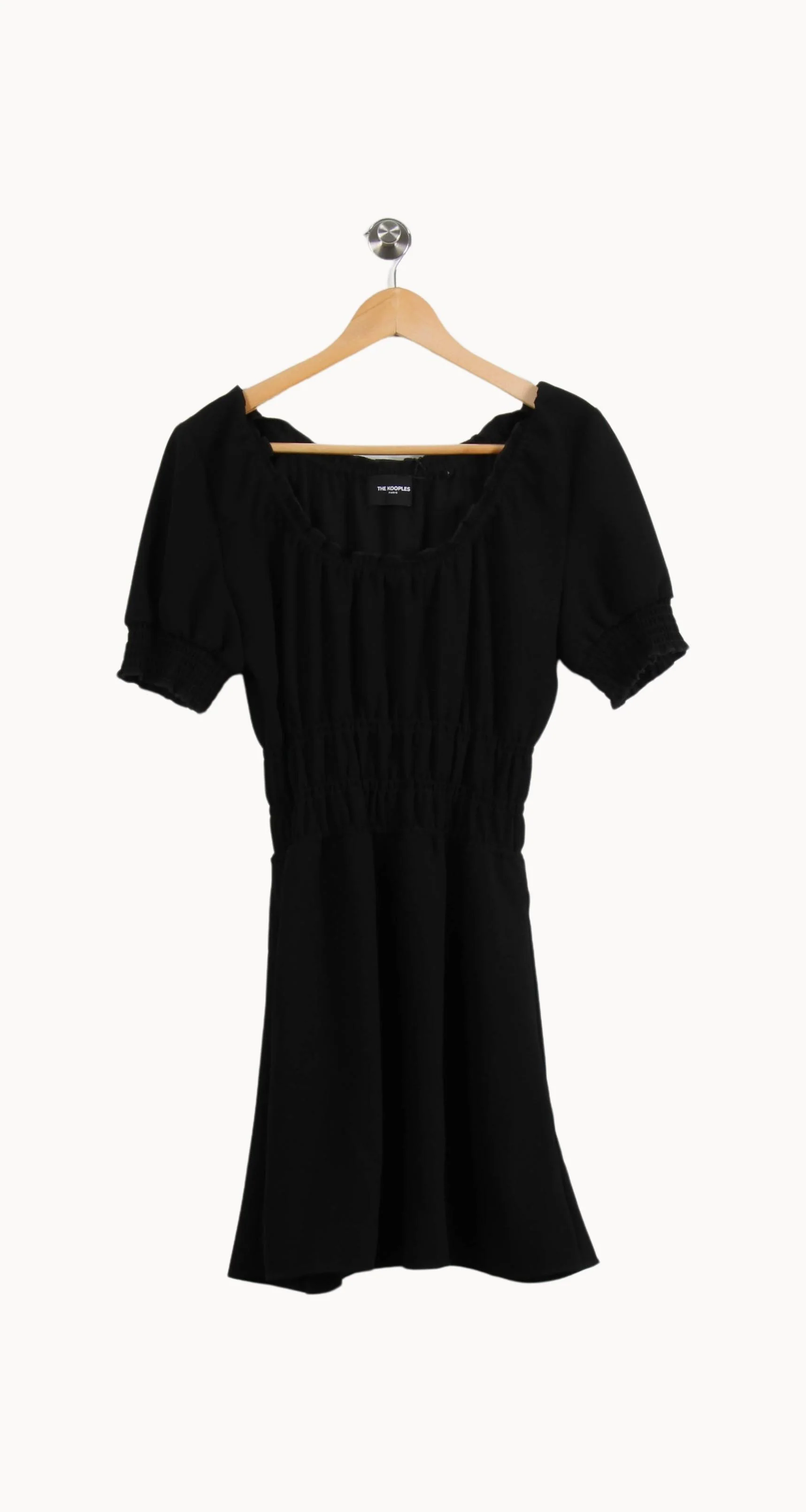 Robe Courte Noire - Taille L/40 - Image 2