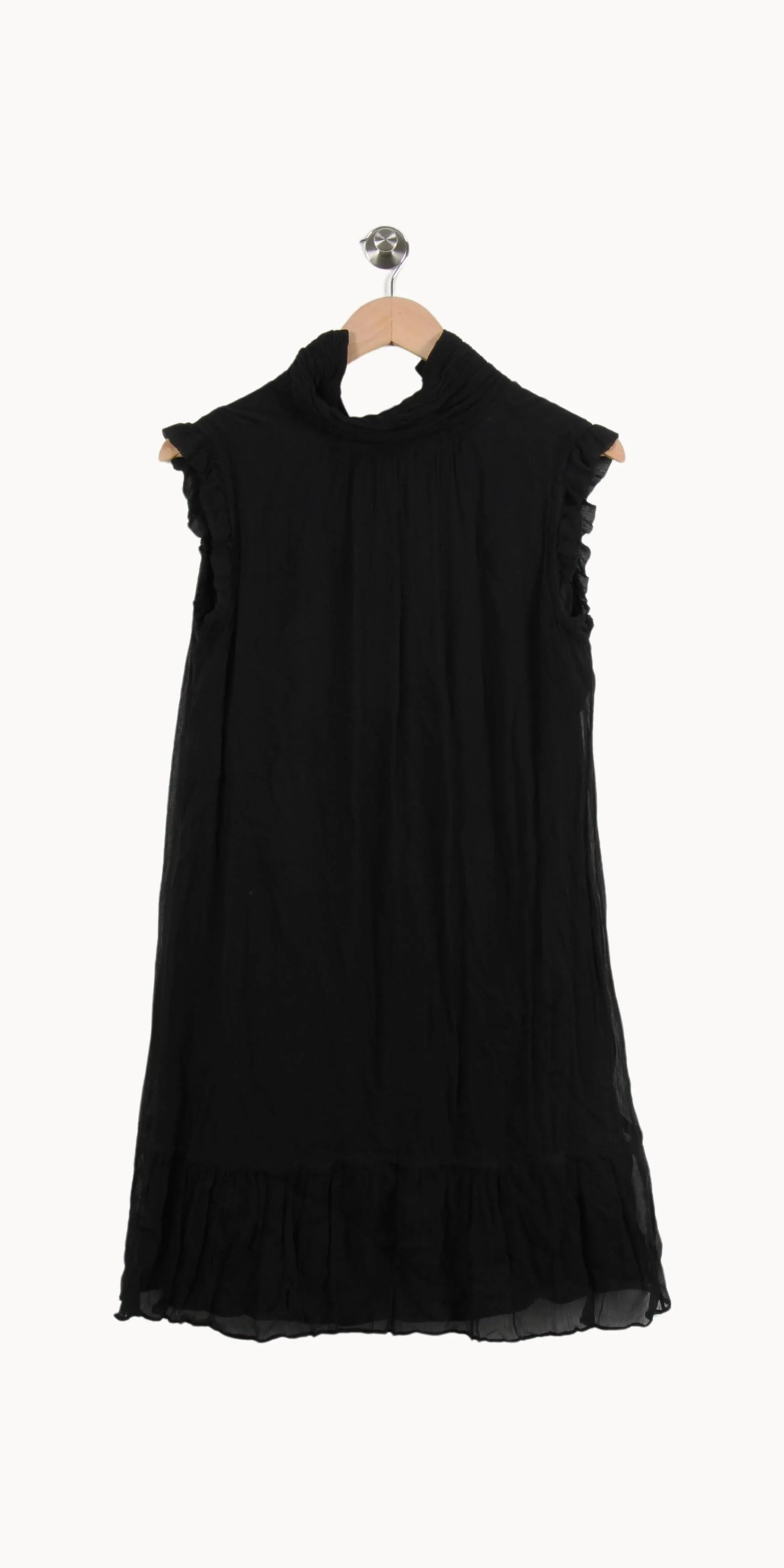 Robe Courte Noire - Taille L/40 - Image 2