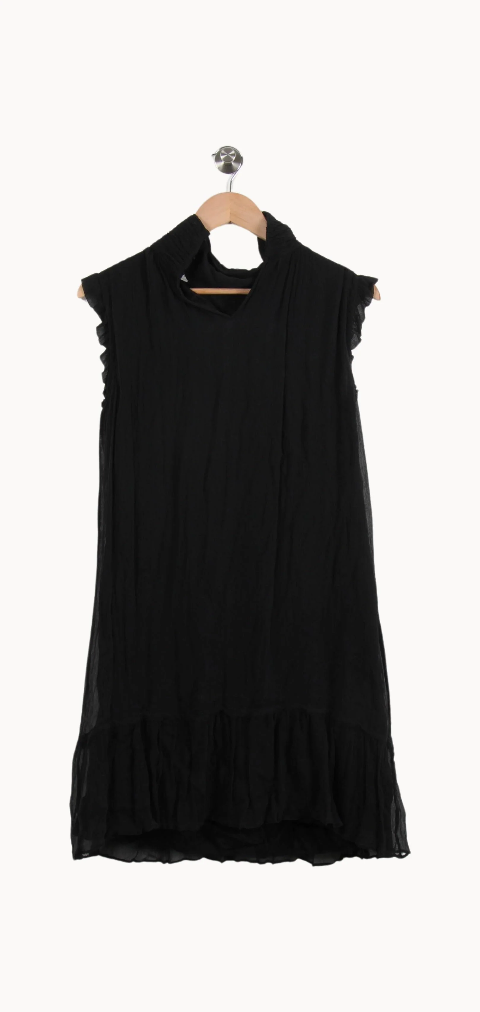 Robe Courte Noire - Taille L/40 - Image 4