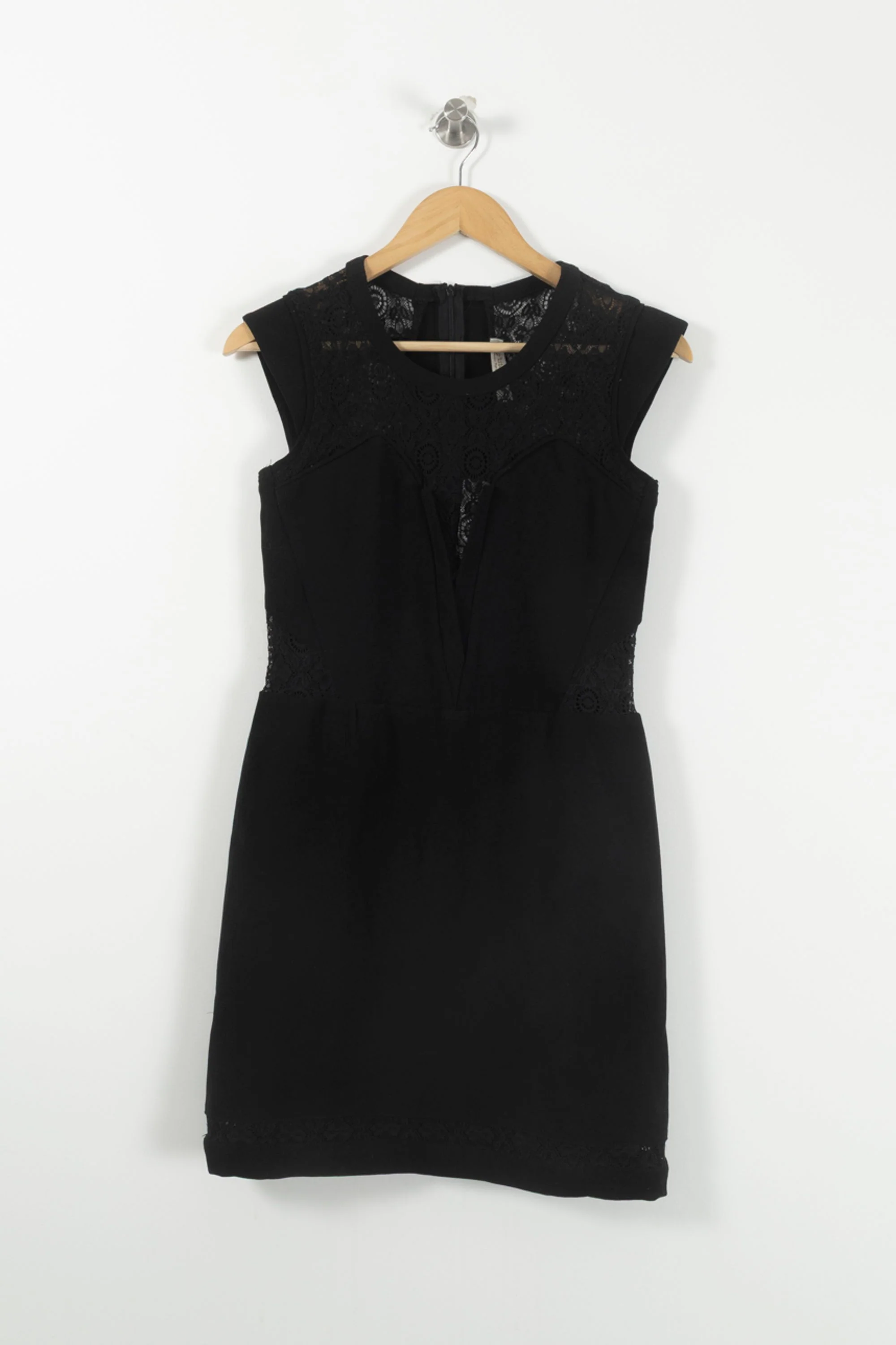 Robe Courte Noire - Taille M/38 - Image 2