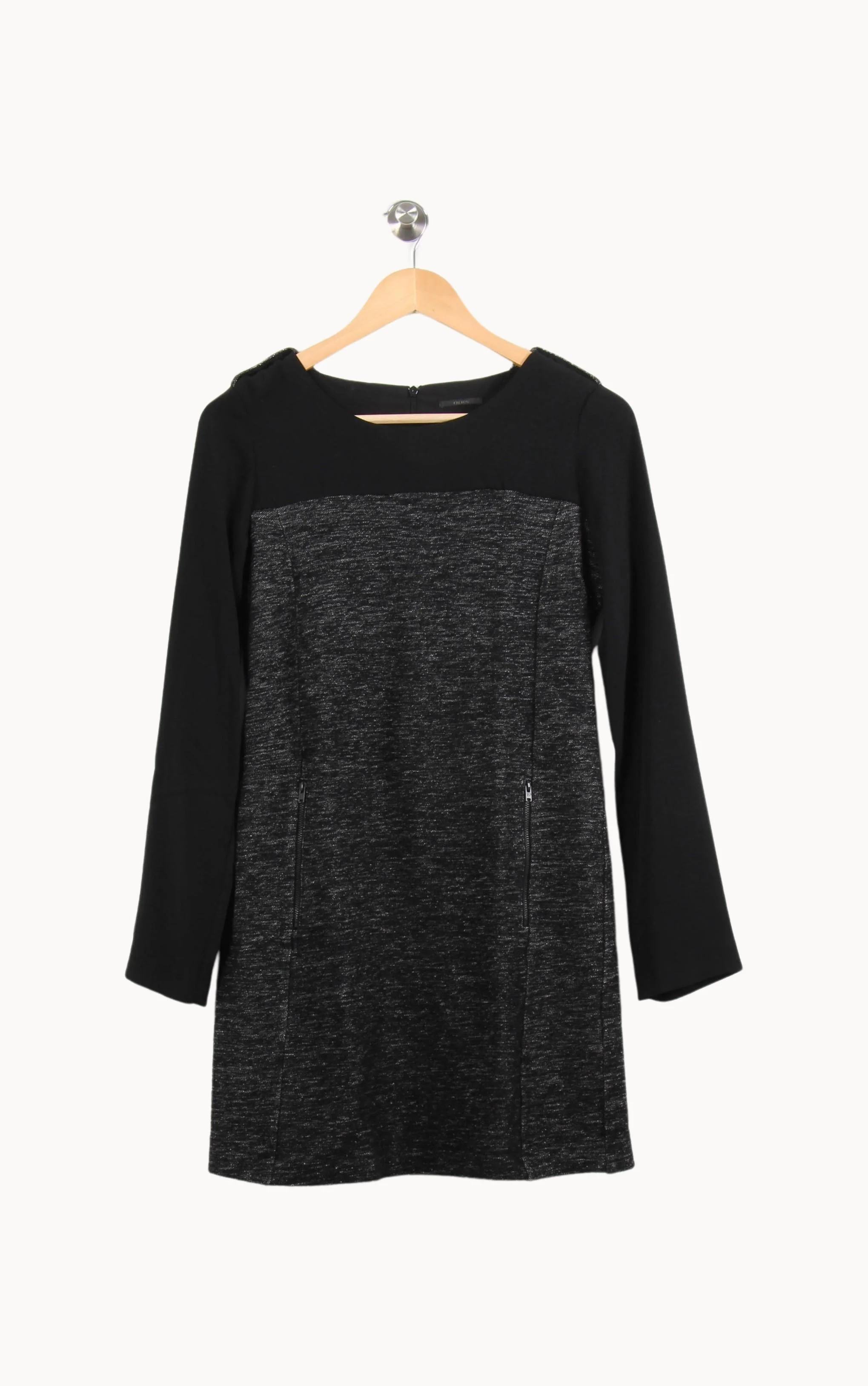 Robe Courte Noire - Taille M/38 - Image 2
