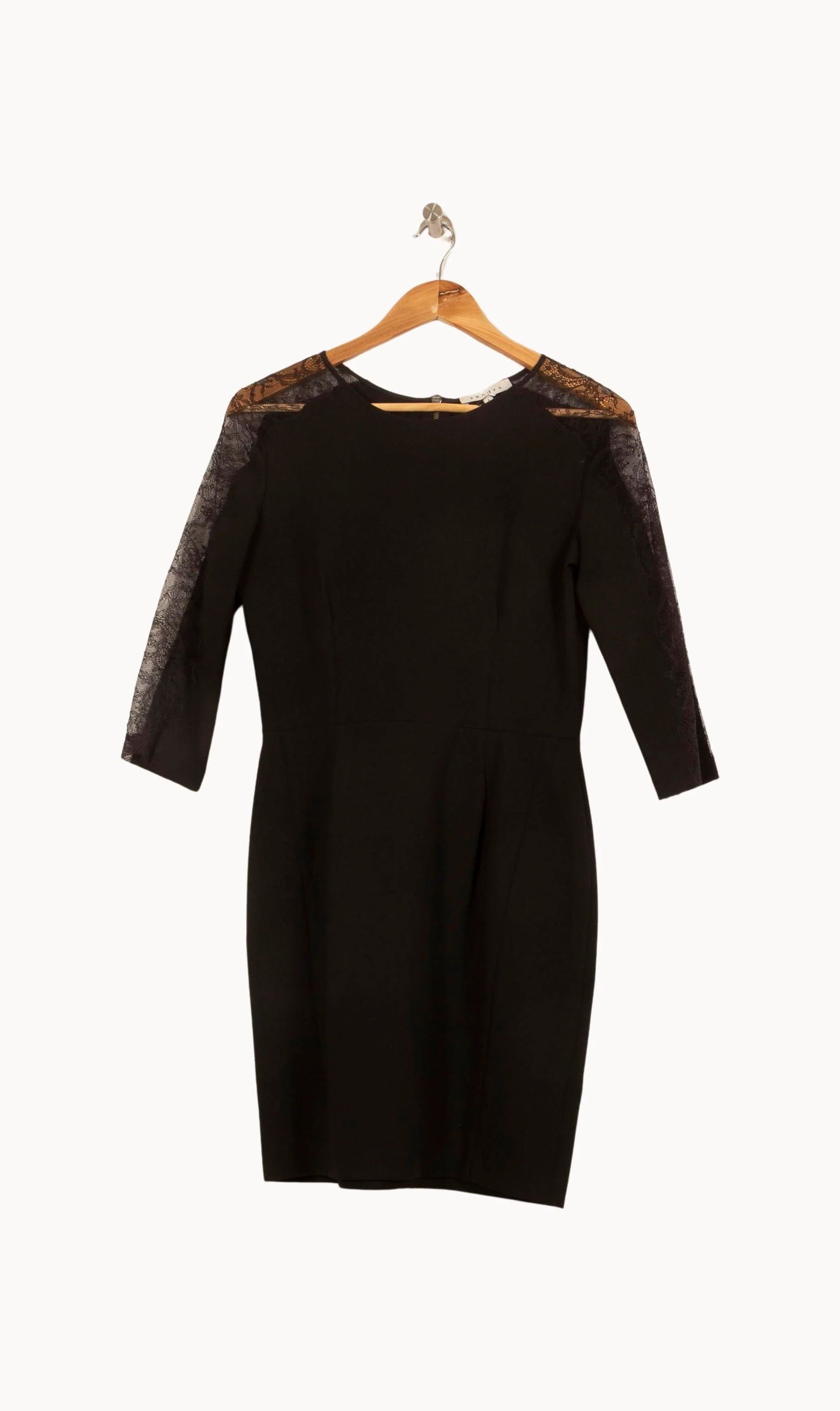 Robe Courte Noire - Taille M/38 - Image 2