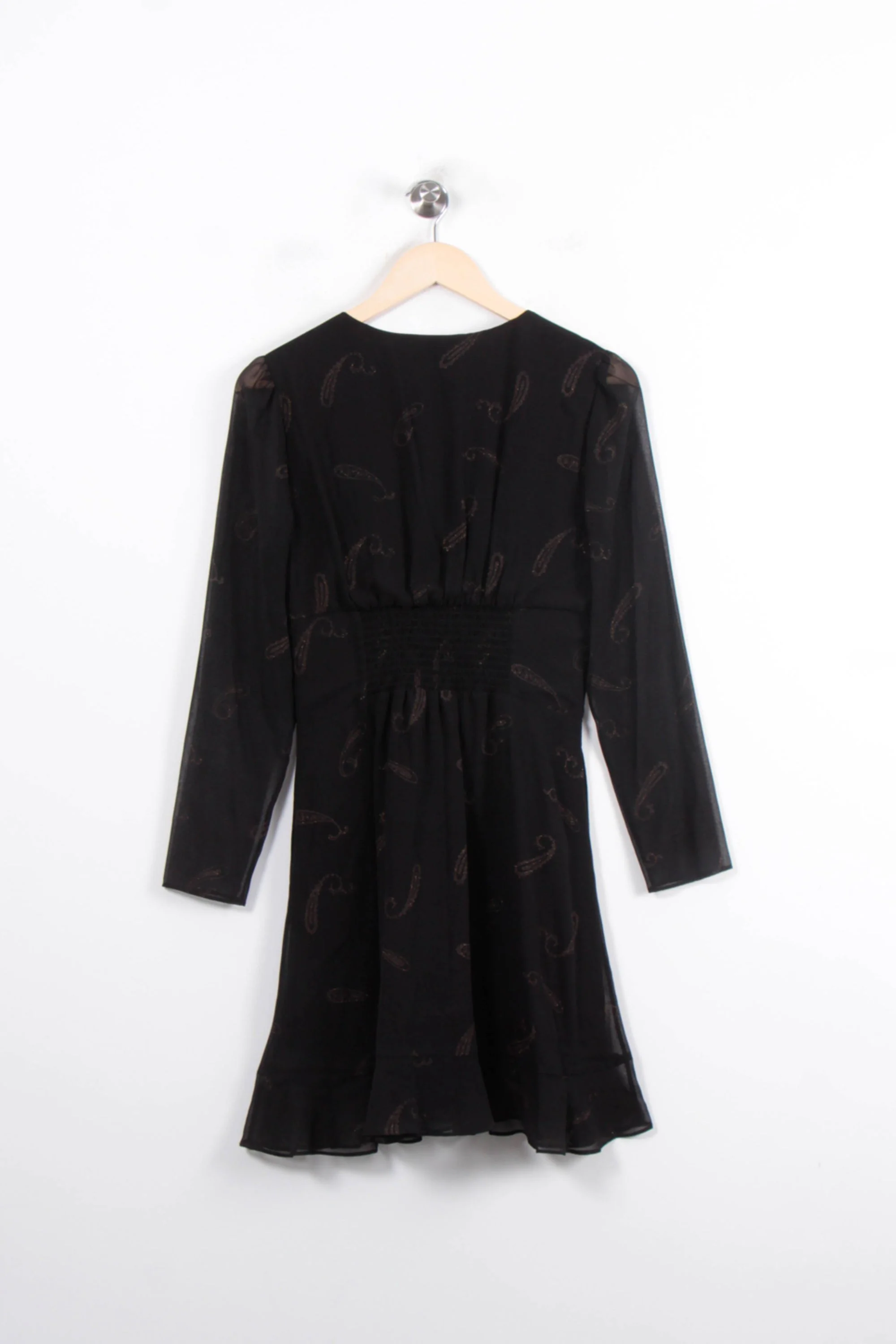 Robe Courte Noire - Taille M/38 - Image 4