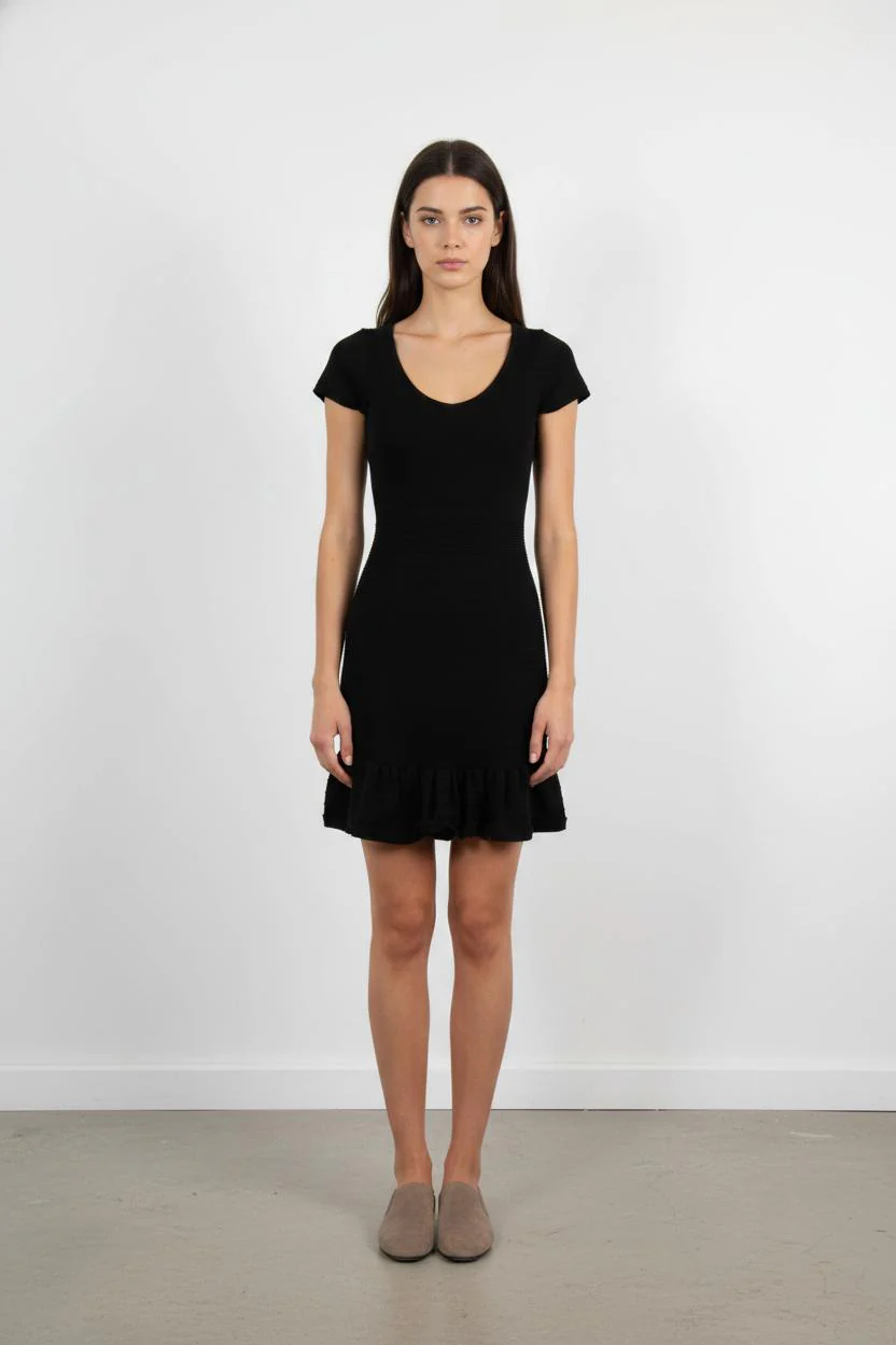 Robe Courte Noire - Taille S/36