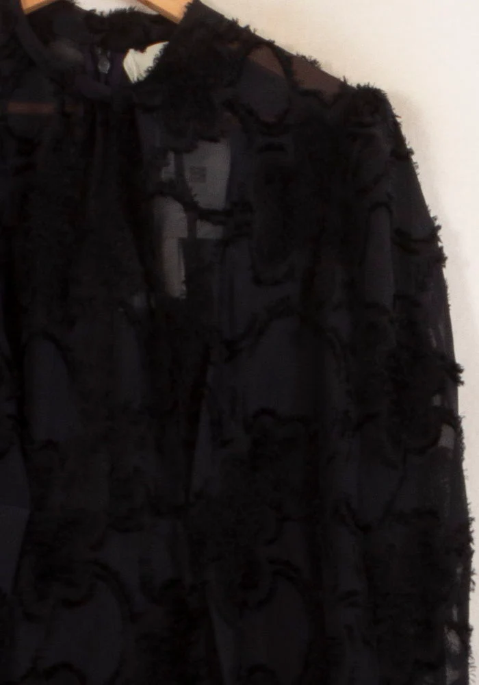 Robe Courte Noire - Taille S/36 - Image 3