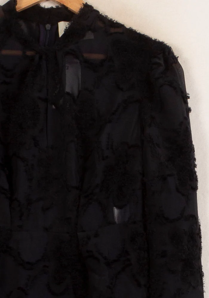 Robe Courte Noire - Taille S/36 - Image 3