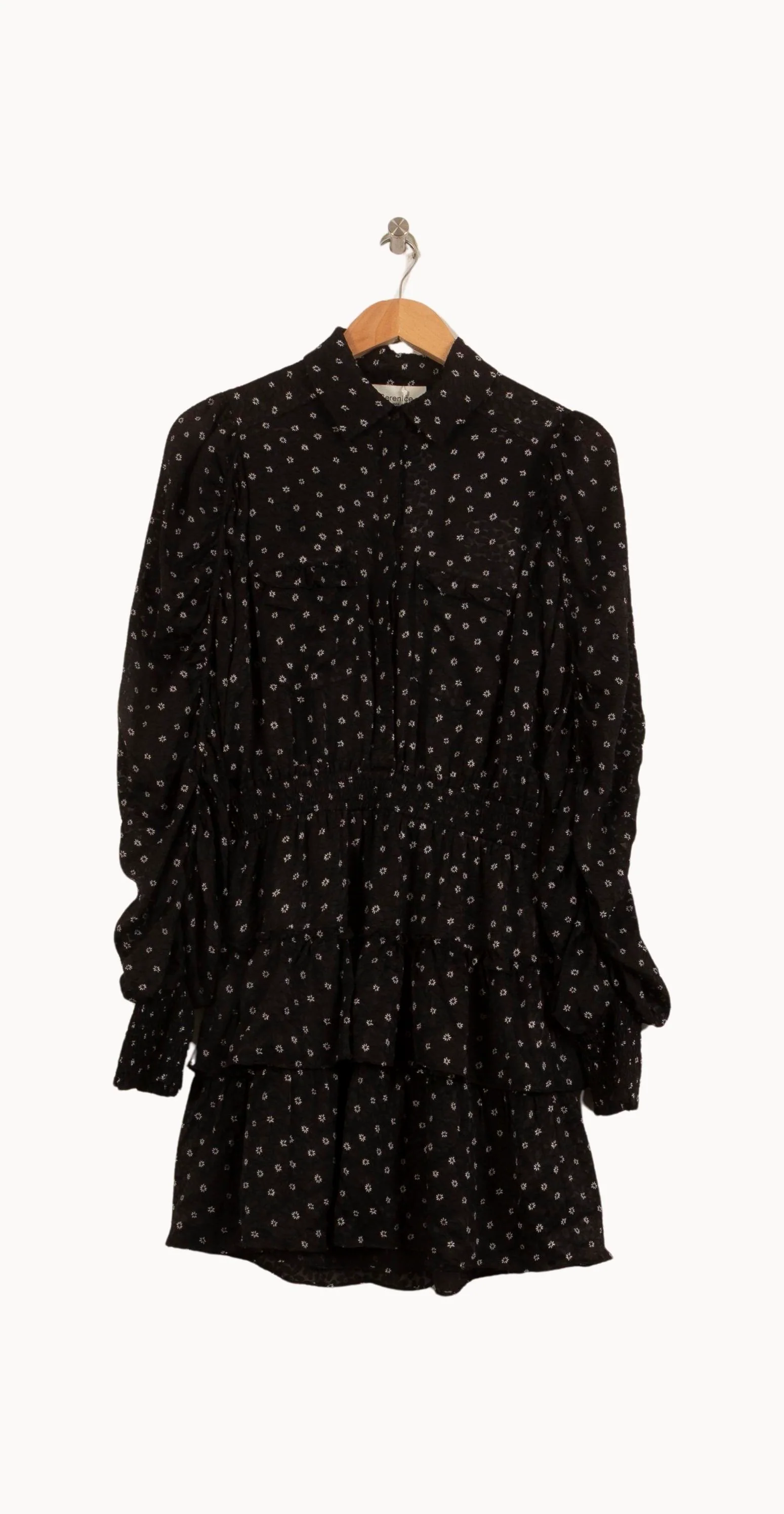 Robe Courte Noire - Taille S/36 - Image 2