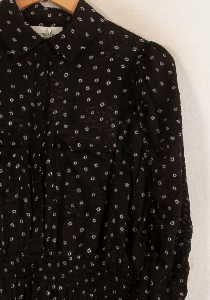 Robe Courte Noire - Taille S/36 - Image 3