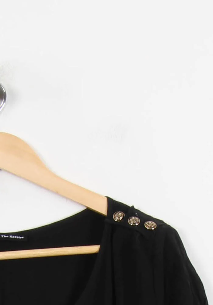 Robe Courte Noire - Taille S/36 - Image 3