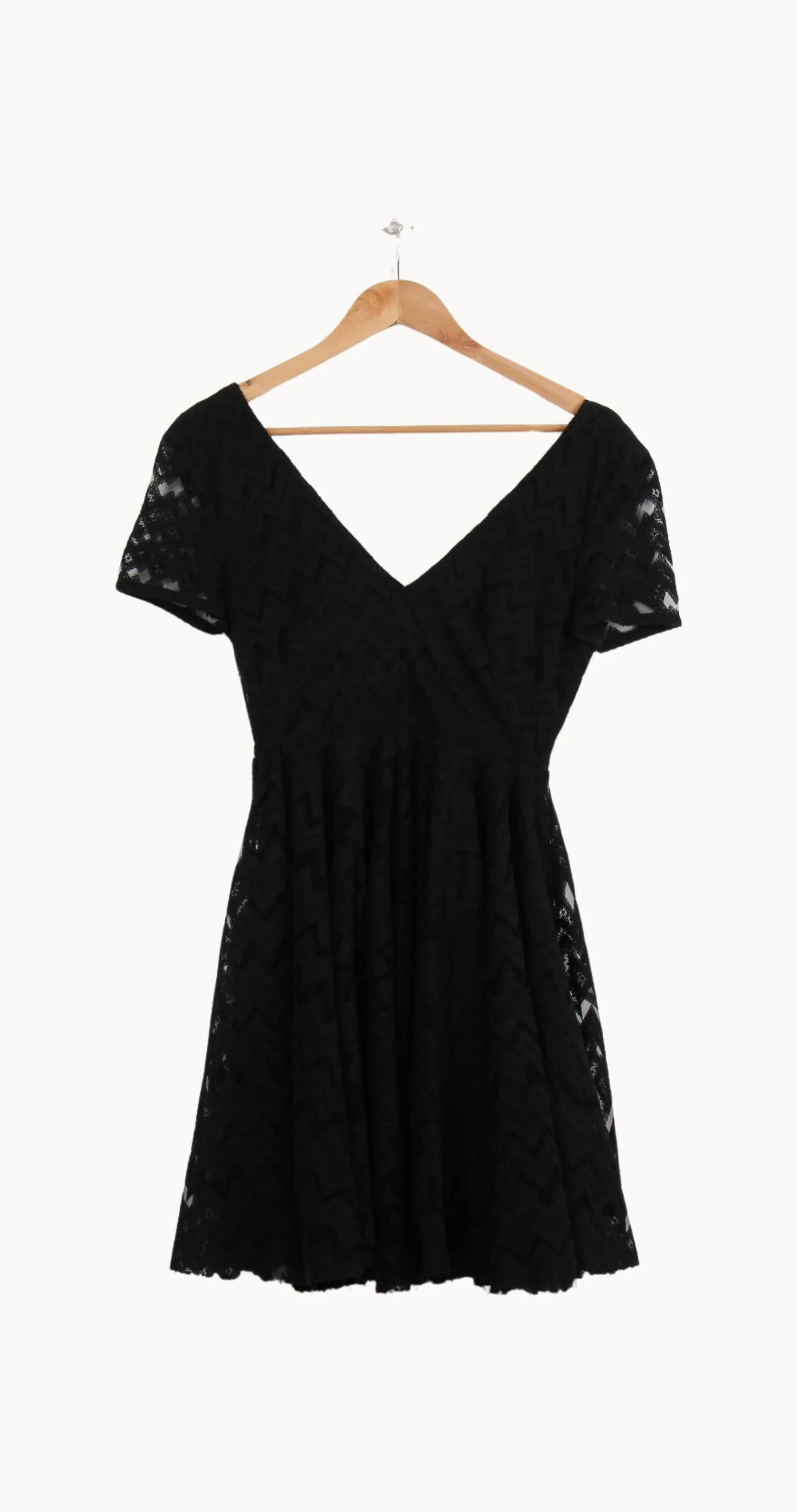 Robe Courte Noire - Taille S/36 - Image 2