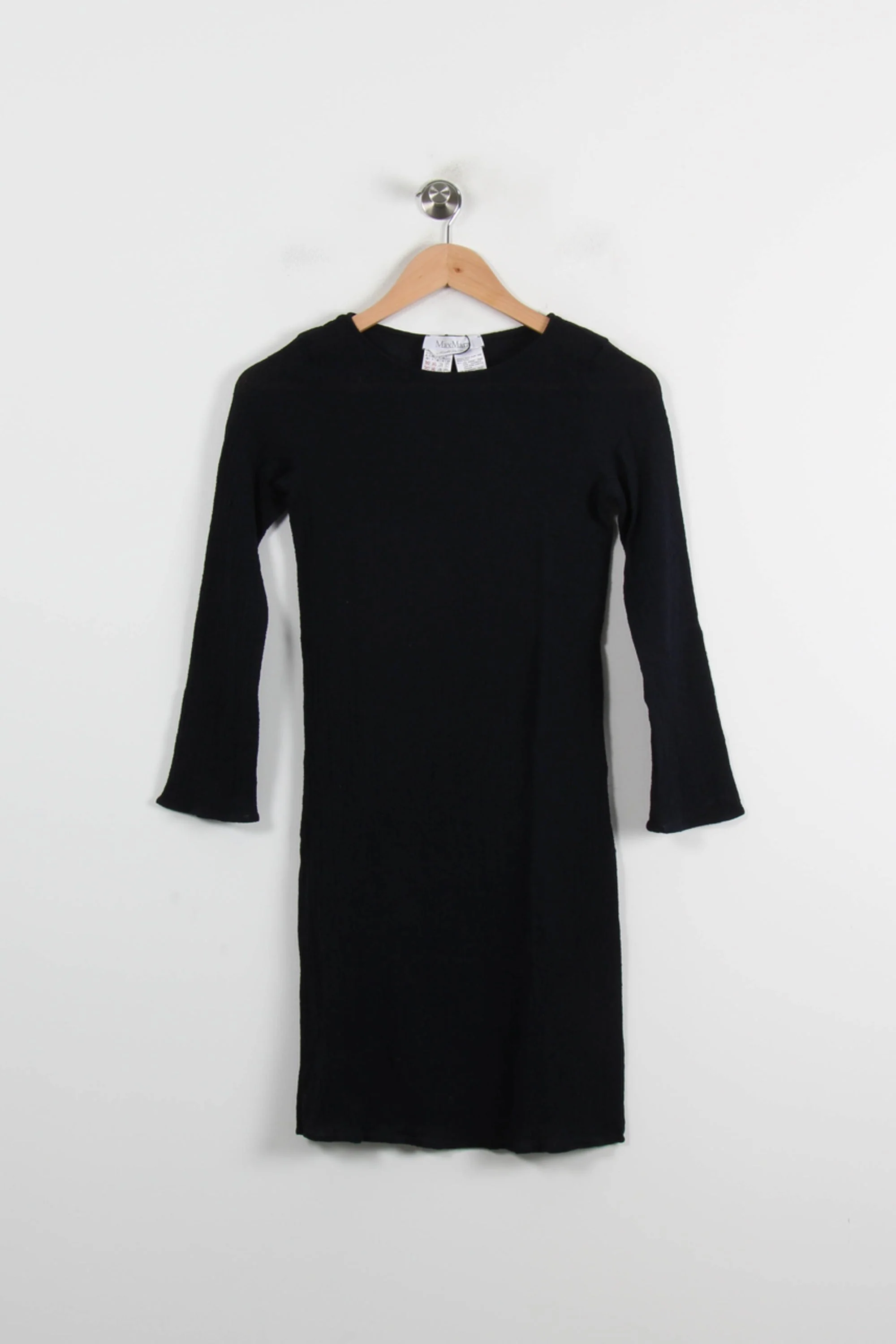 Robe Courte Noire - Taille S/36 - Image 2