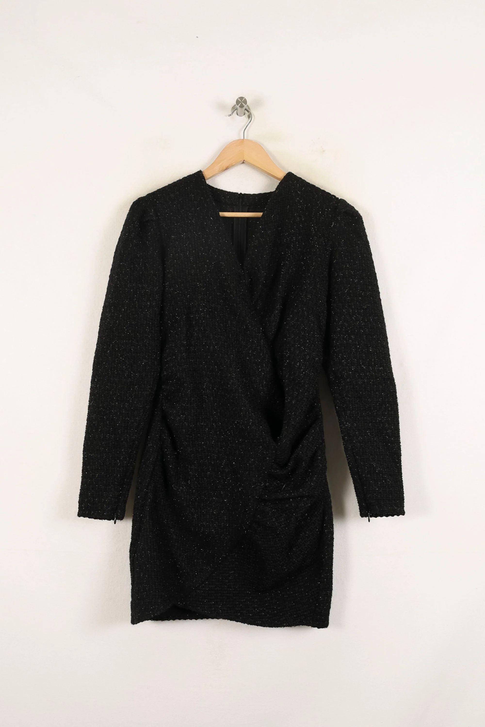 Robe Courte Noire - Taille S/36 - Image 2