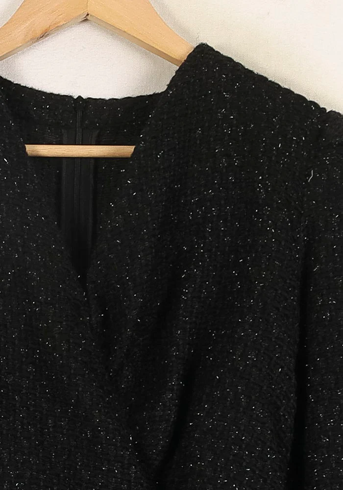 Robe Courte Noire - Taille S/36 - Image 3