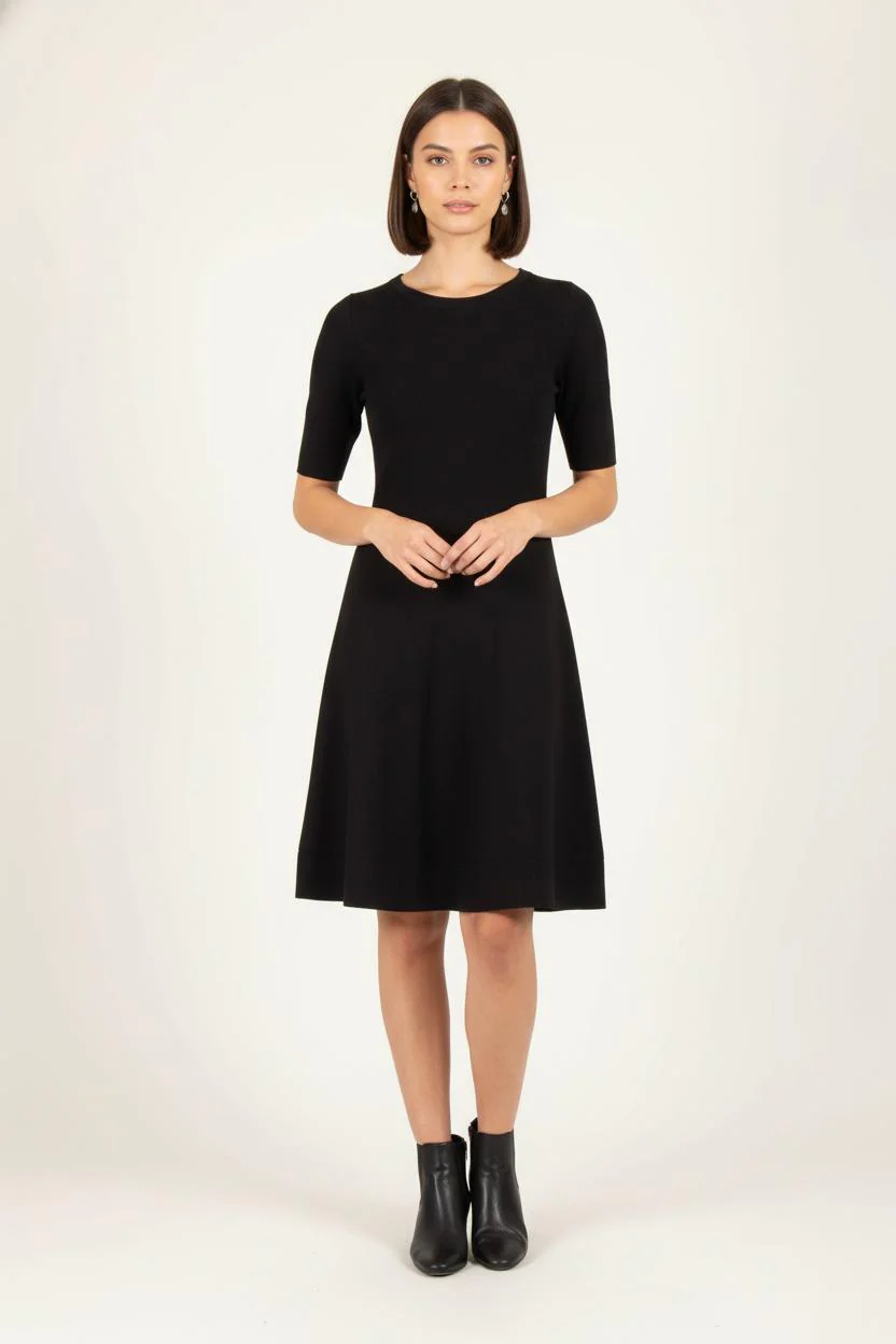 Robe Courte Noire - Taille S/36