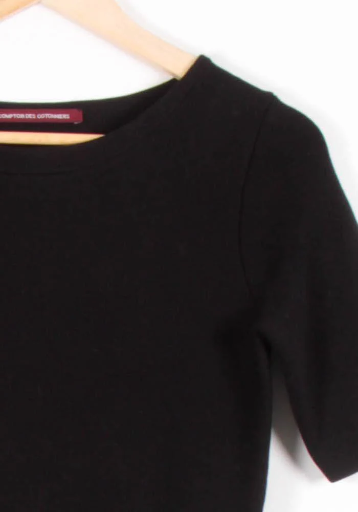 Robe Courte Noire - Taille S/36 - Image 3