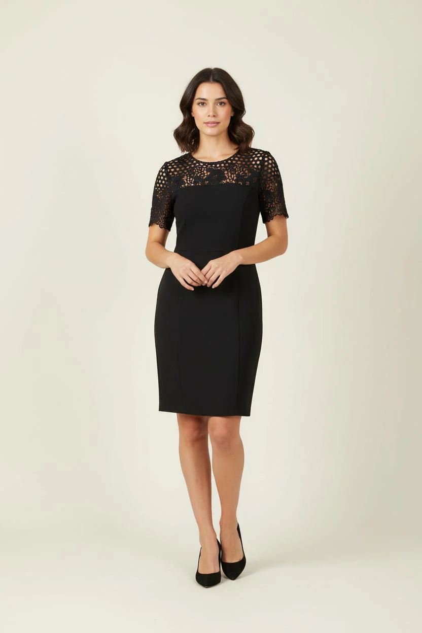 Robe Courte Noire - Taille S/36