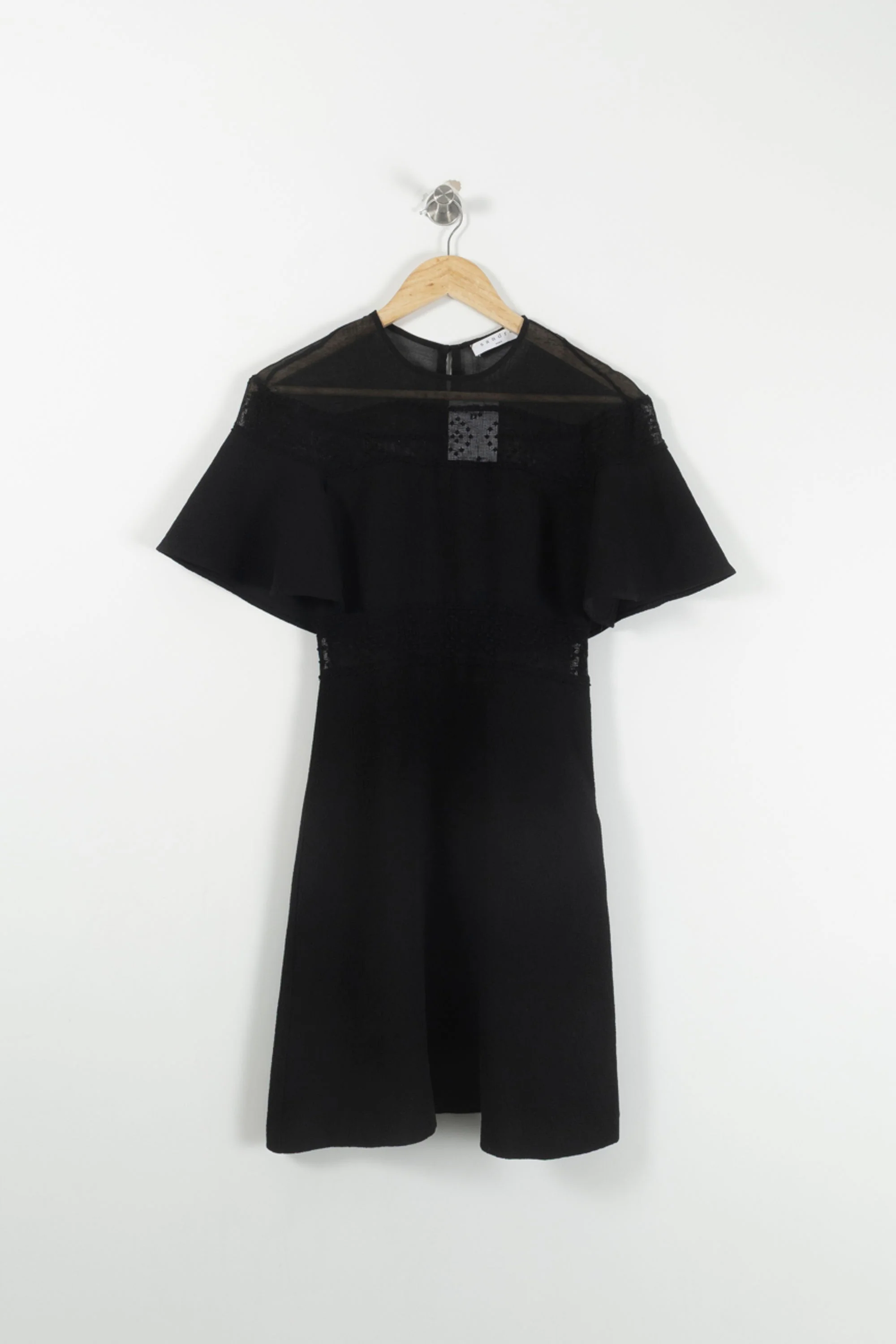 Robe Courte Noire - Taille S/36 - Image 2