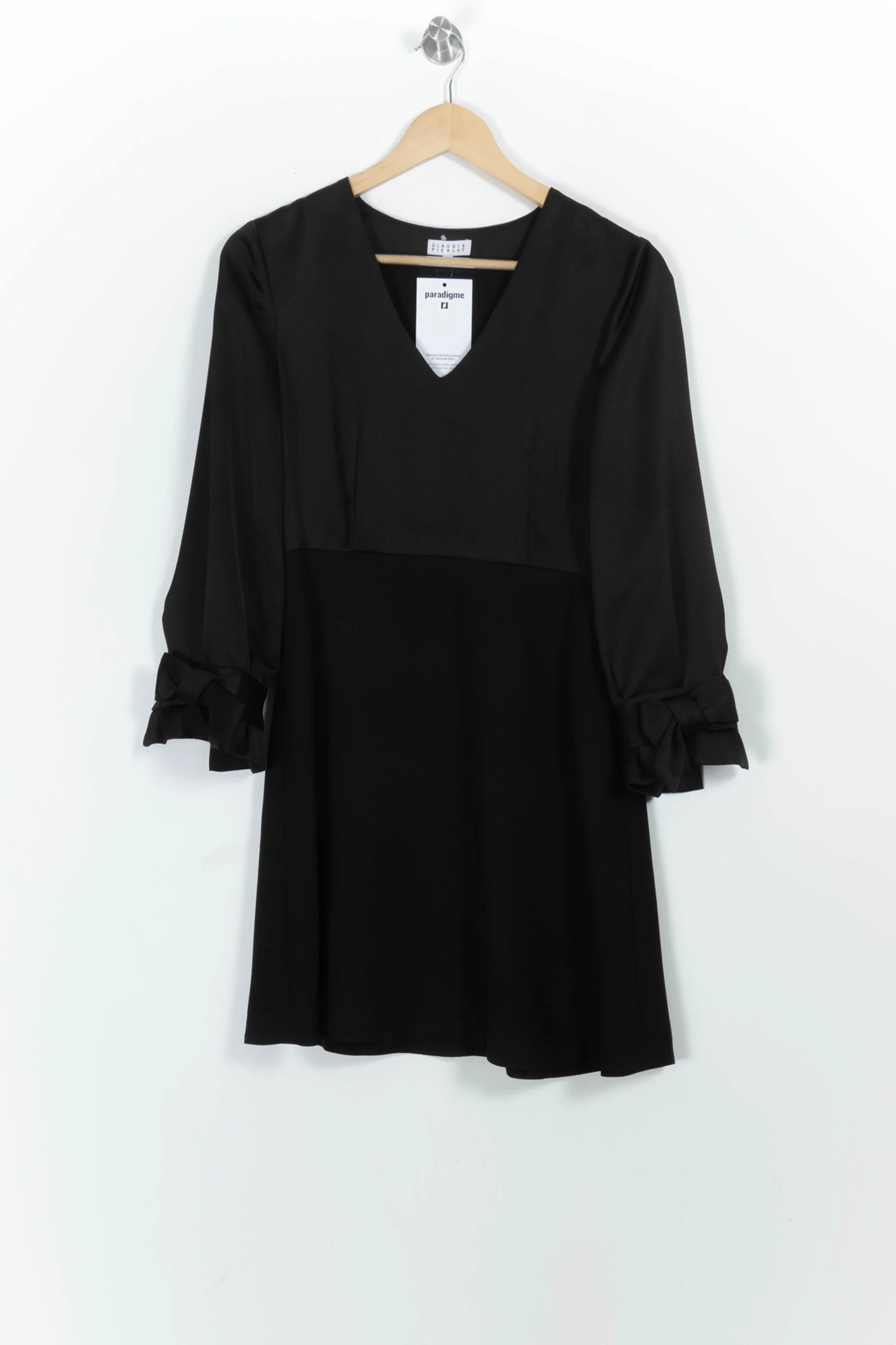 Robe Courte Noire - Taille S/36 - Image 2