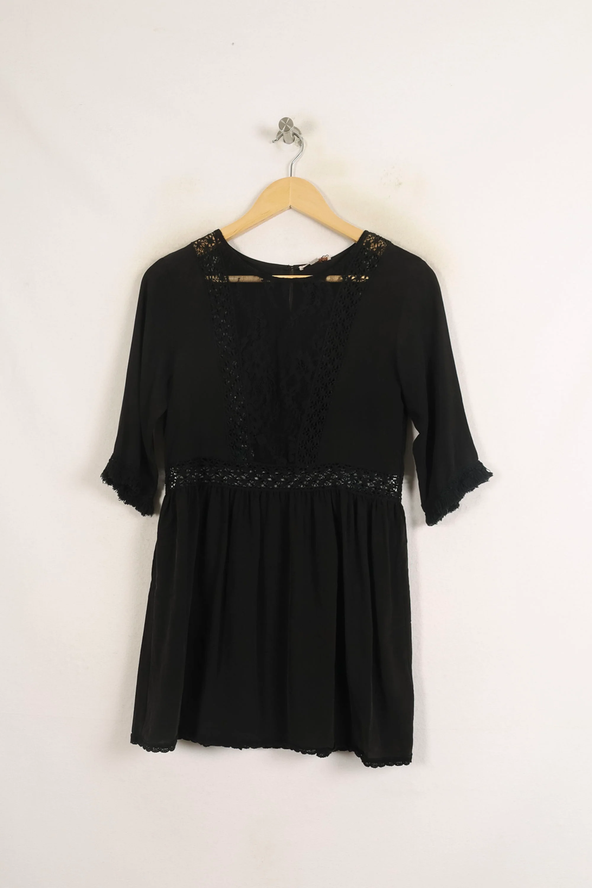 Robe Courte Noire - Taille XS/34 - Image 2