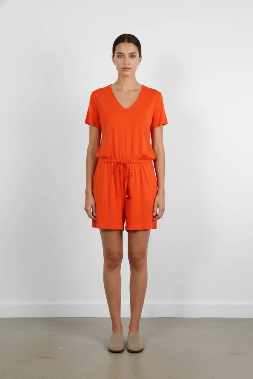 Robe Courte Orange - Taille M/38