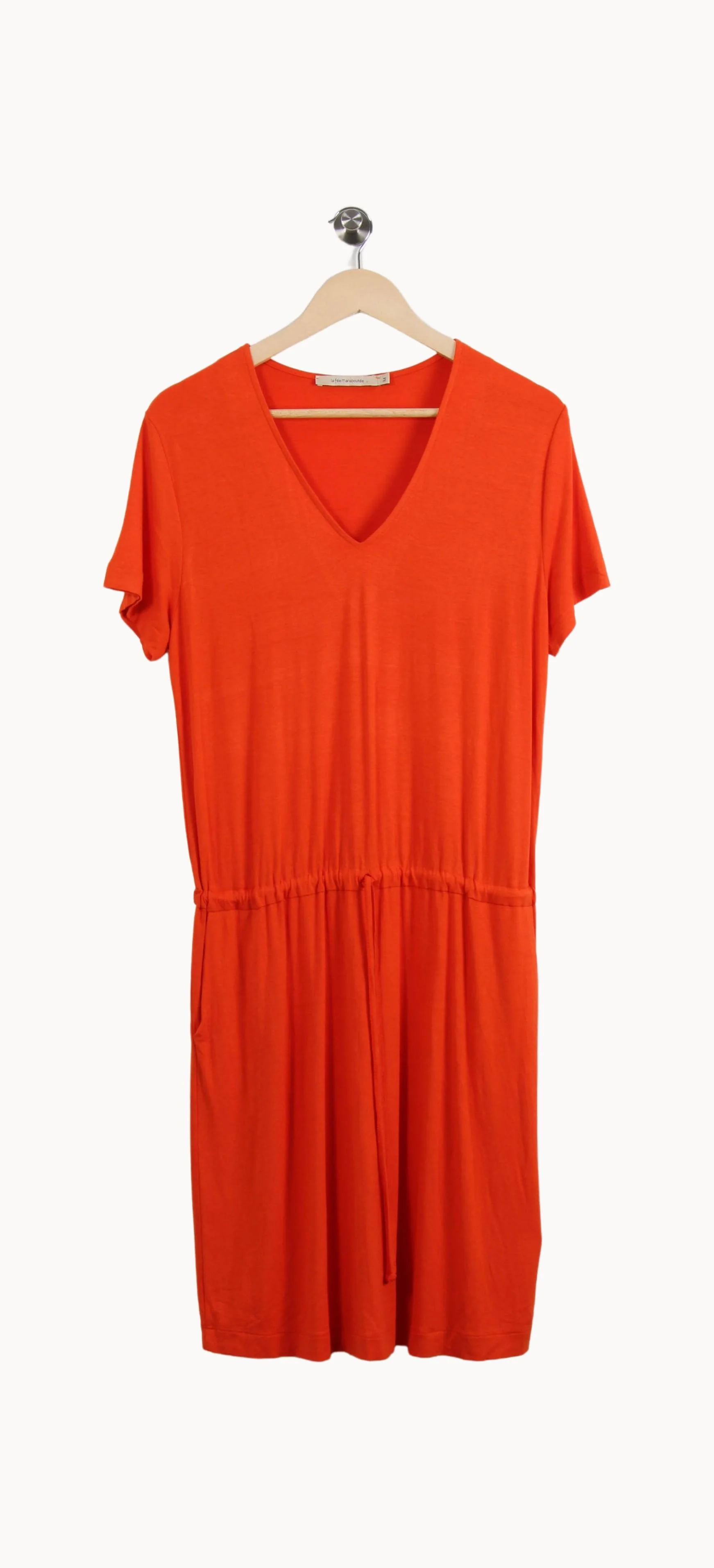 Robe Courte Orange - Taille M/38 - Image 2