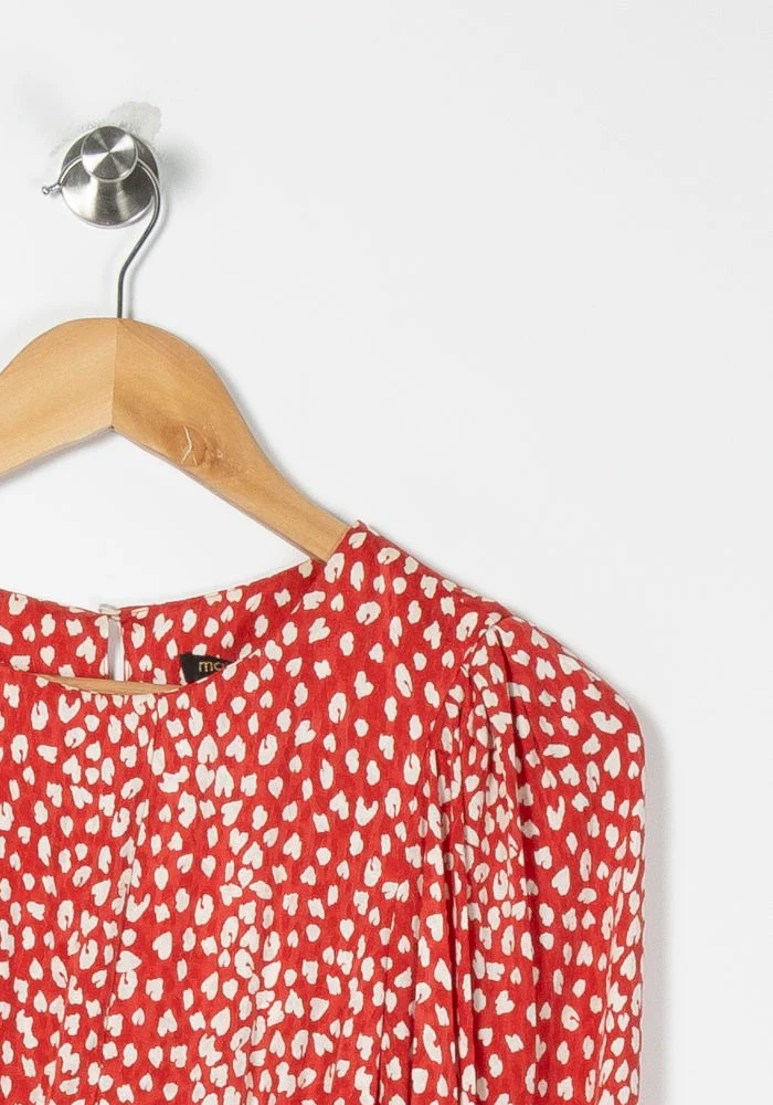 Robe Courte Rouge et Blanche - Taille S/36 - Image 3