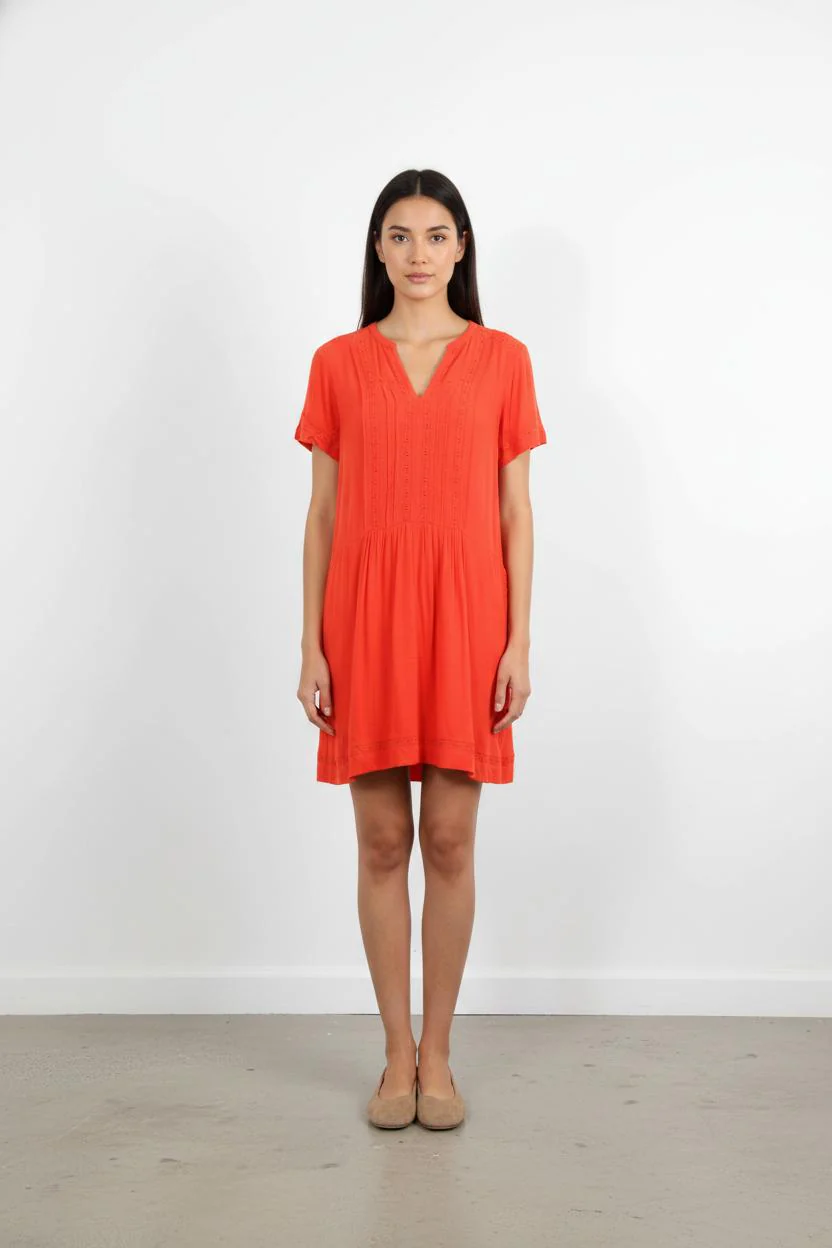 Robe Courte Rouge - Taille L/40