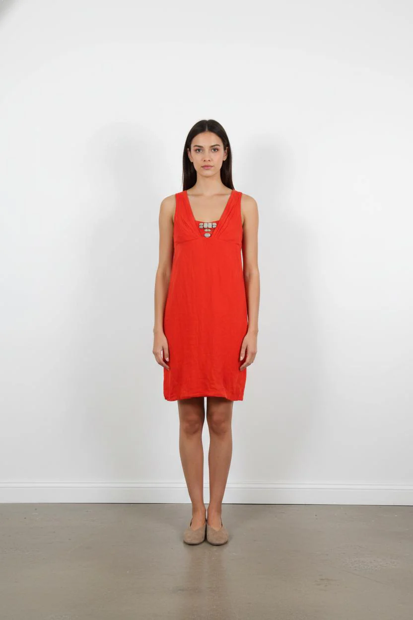 Robe Courte Rouge - Taille M/38