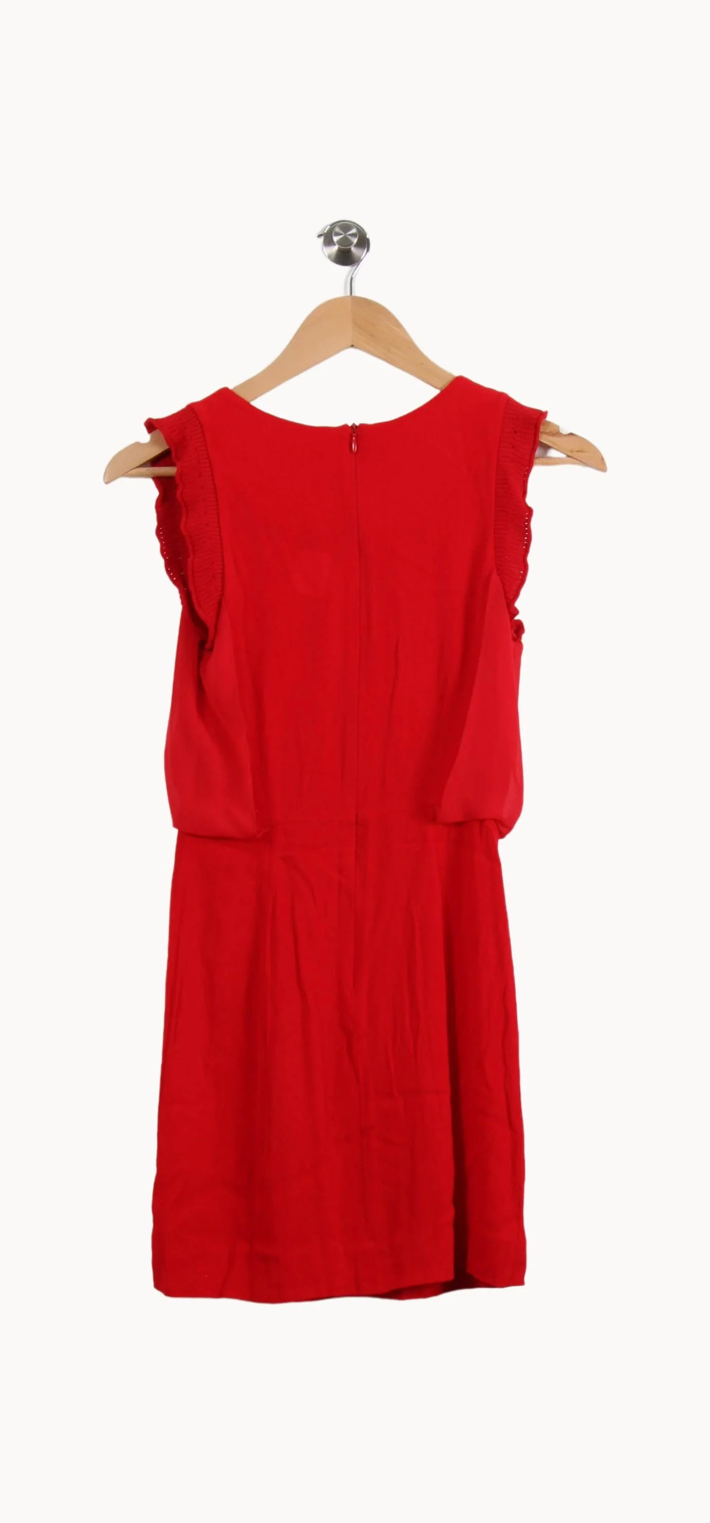 Robe Courte Rouge - Taille S/36 - Image 4