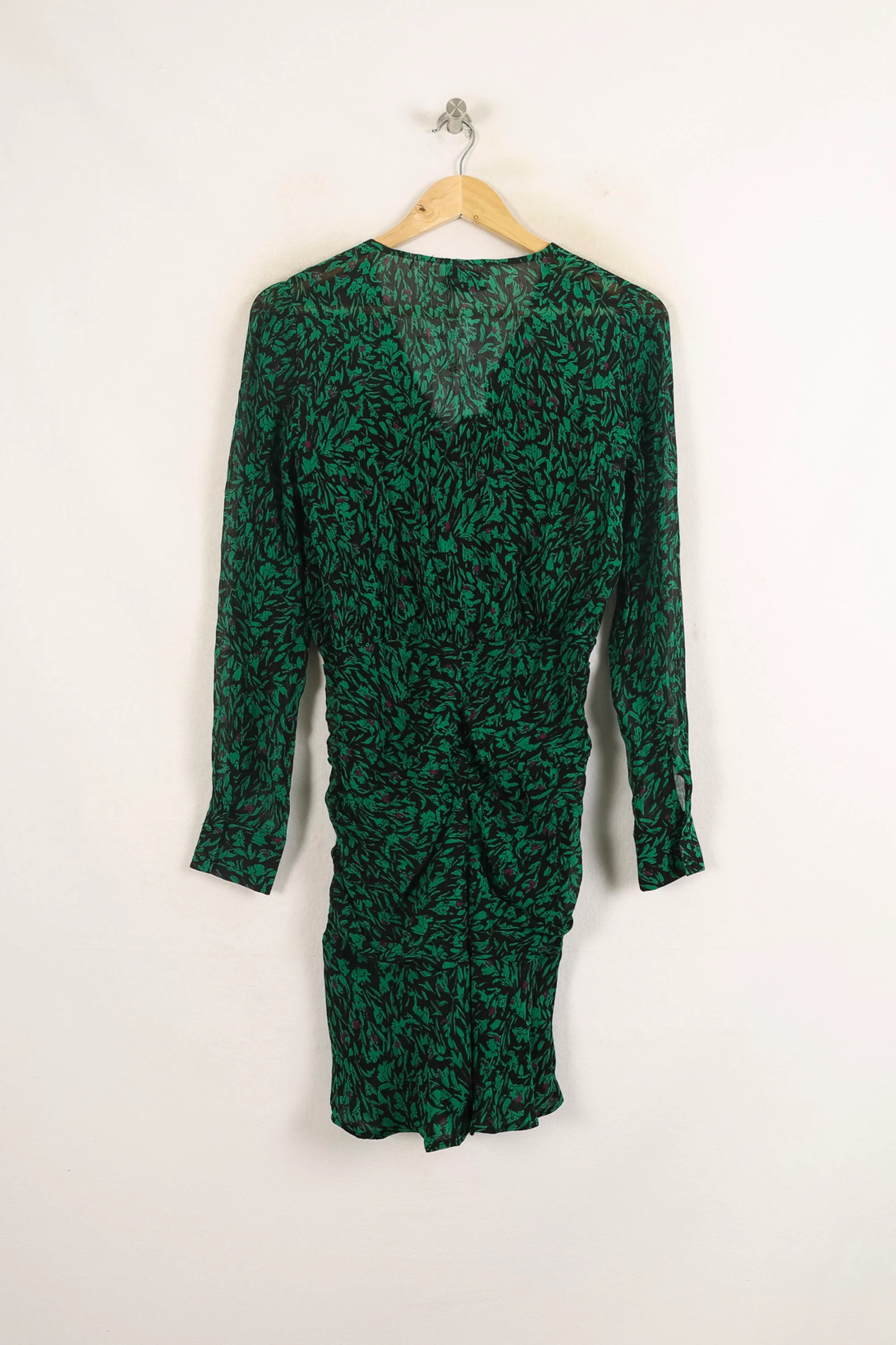 Robe Courte Verte et Noire - Taille S/36 - Image 4