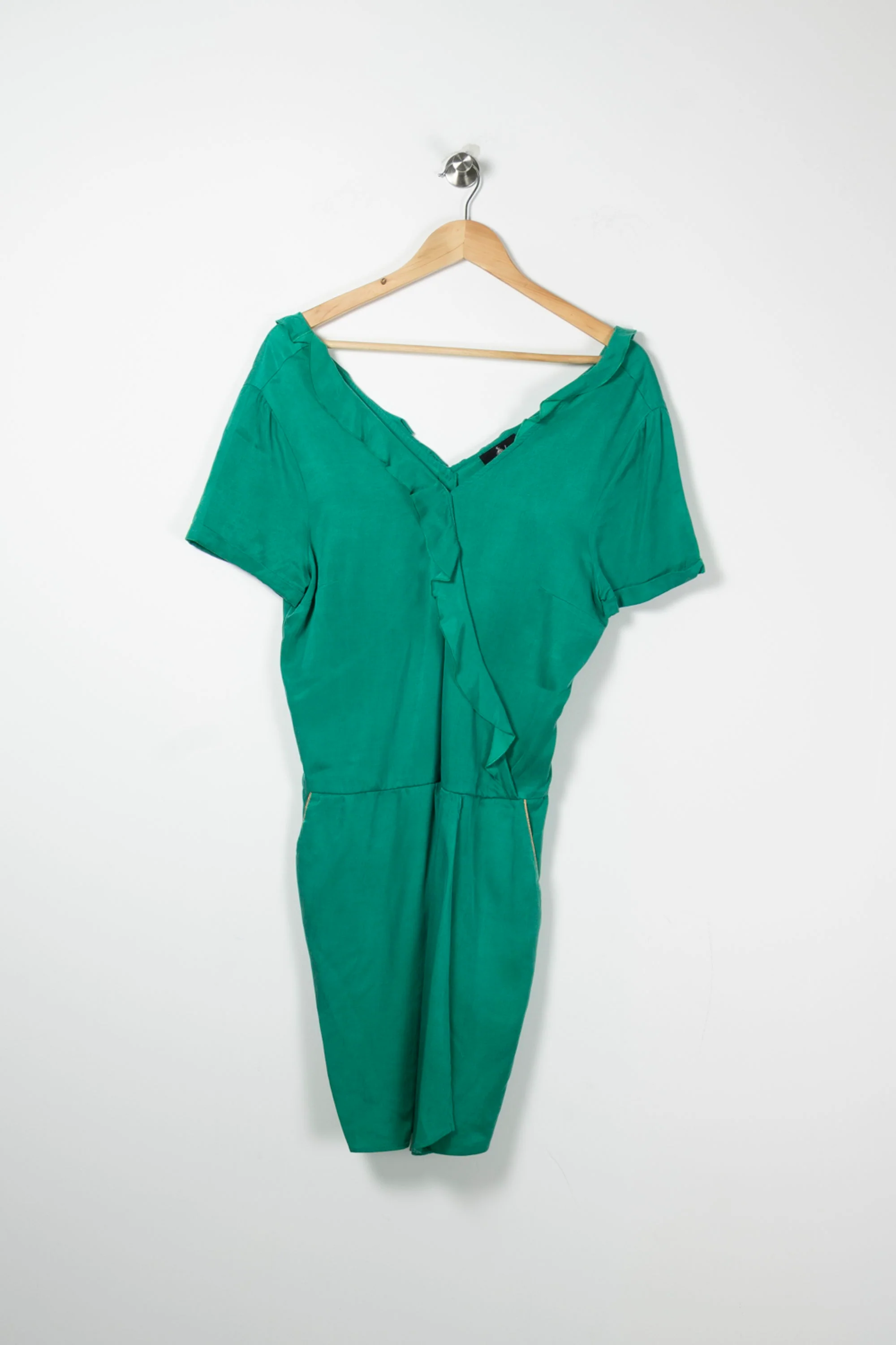 Robe Courte Verte - Taille L/40 - Image 2