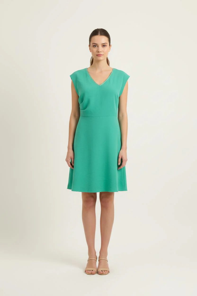 Robe Courte Verte - Taille M/38