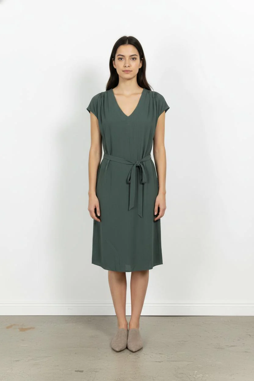 Robe Courte Verte - Taille XS/34