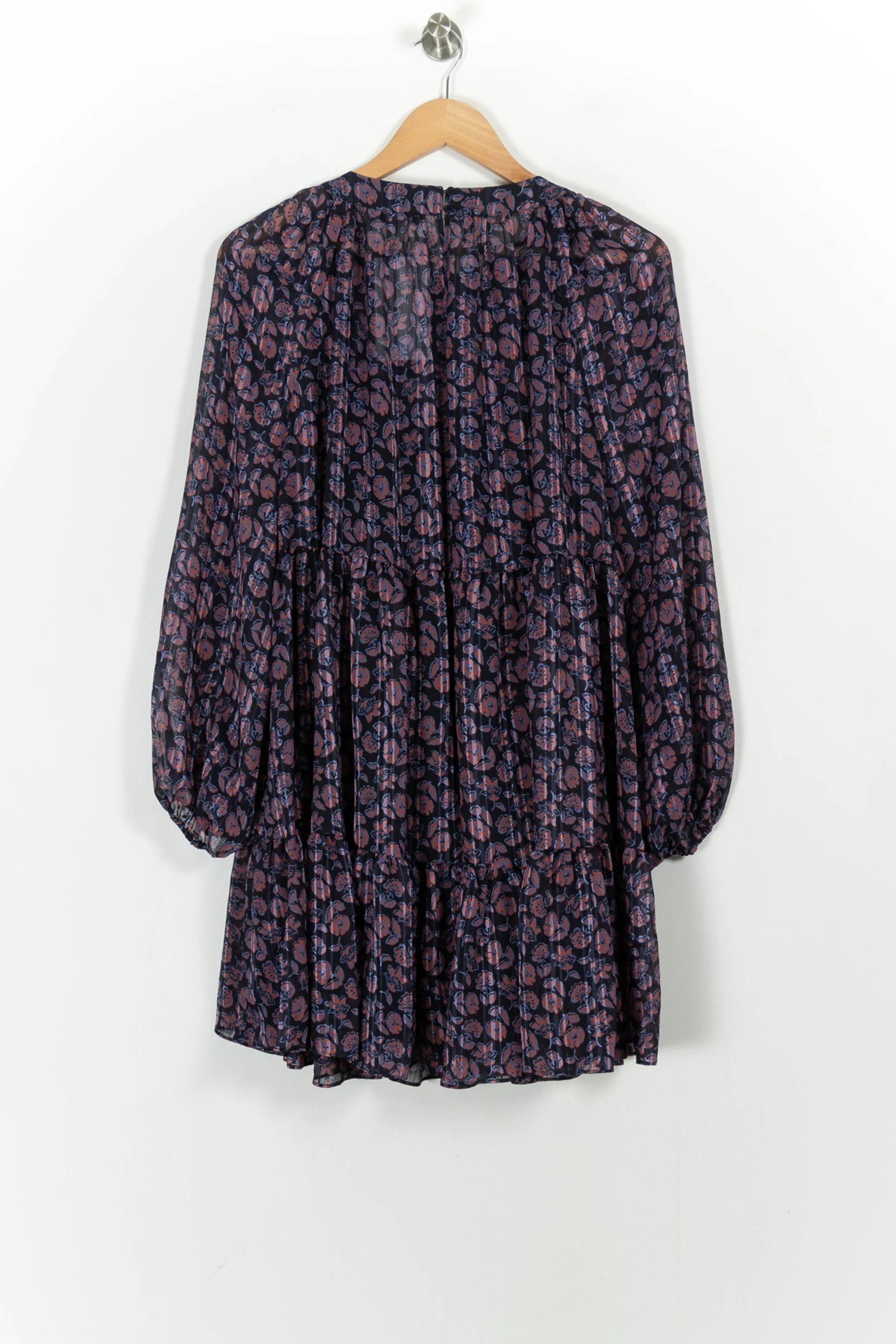 Robe Courte Violette et Noire - Taille L/40 - Image 4