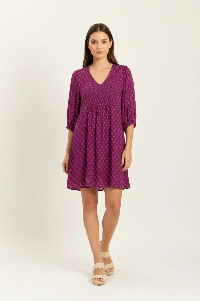 Robe Courte Violette - Taille M/38