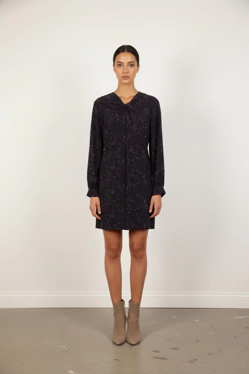 Robe Courte Violette - Taille S/36