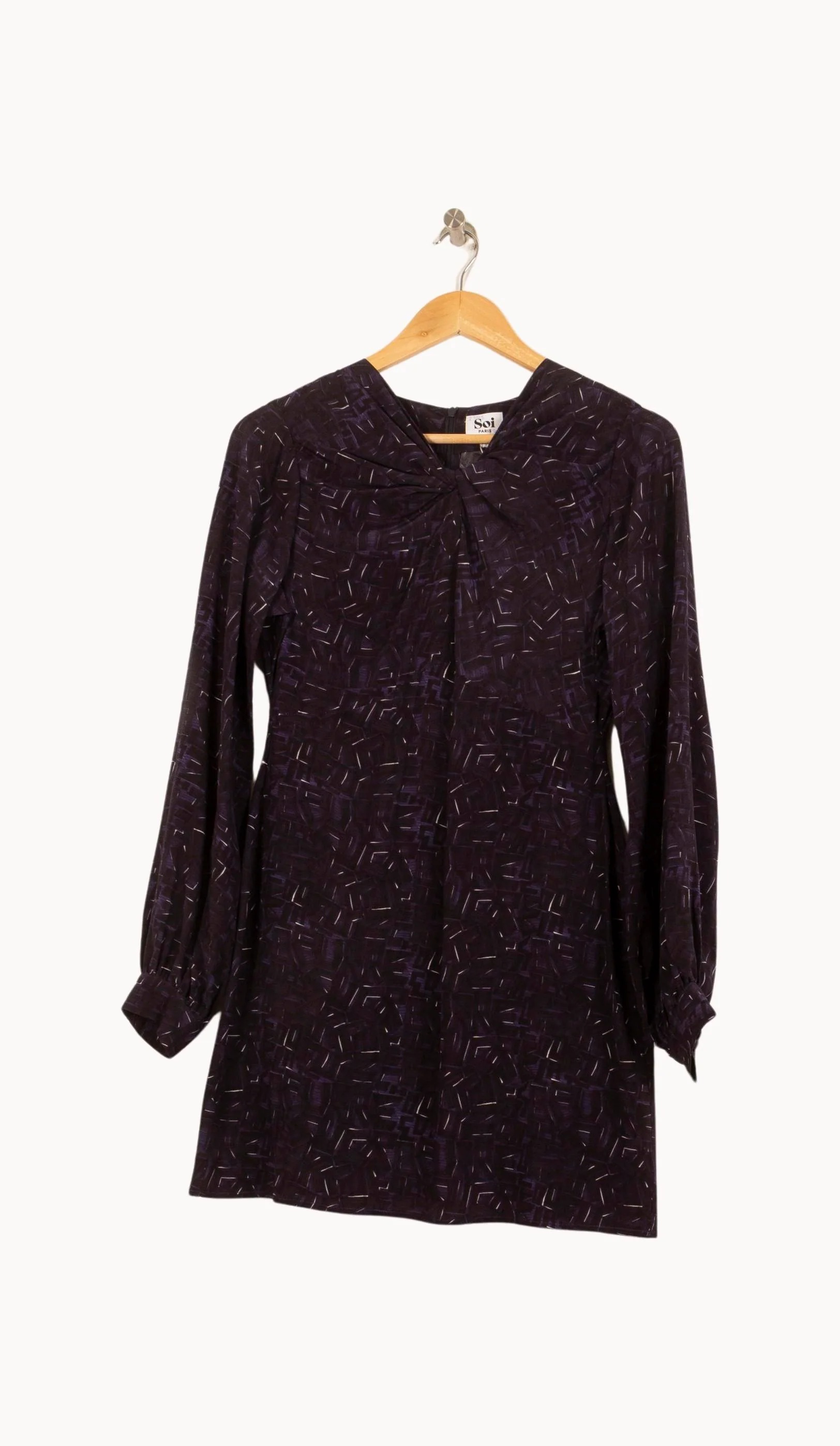 Robe Courte Violette - Taille S/36 - Image 2