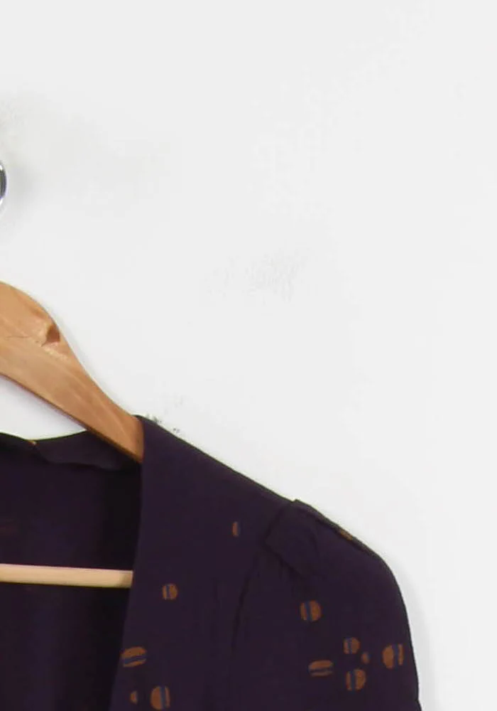 Robe Courte Violette - Taille XS/34 - Image 3