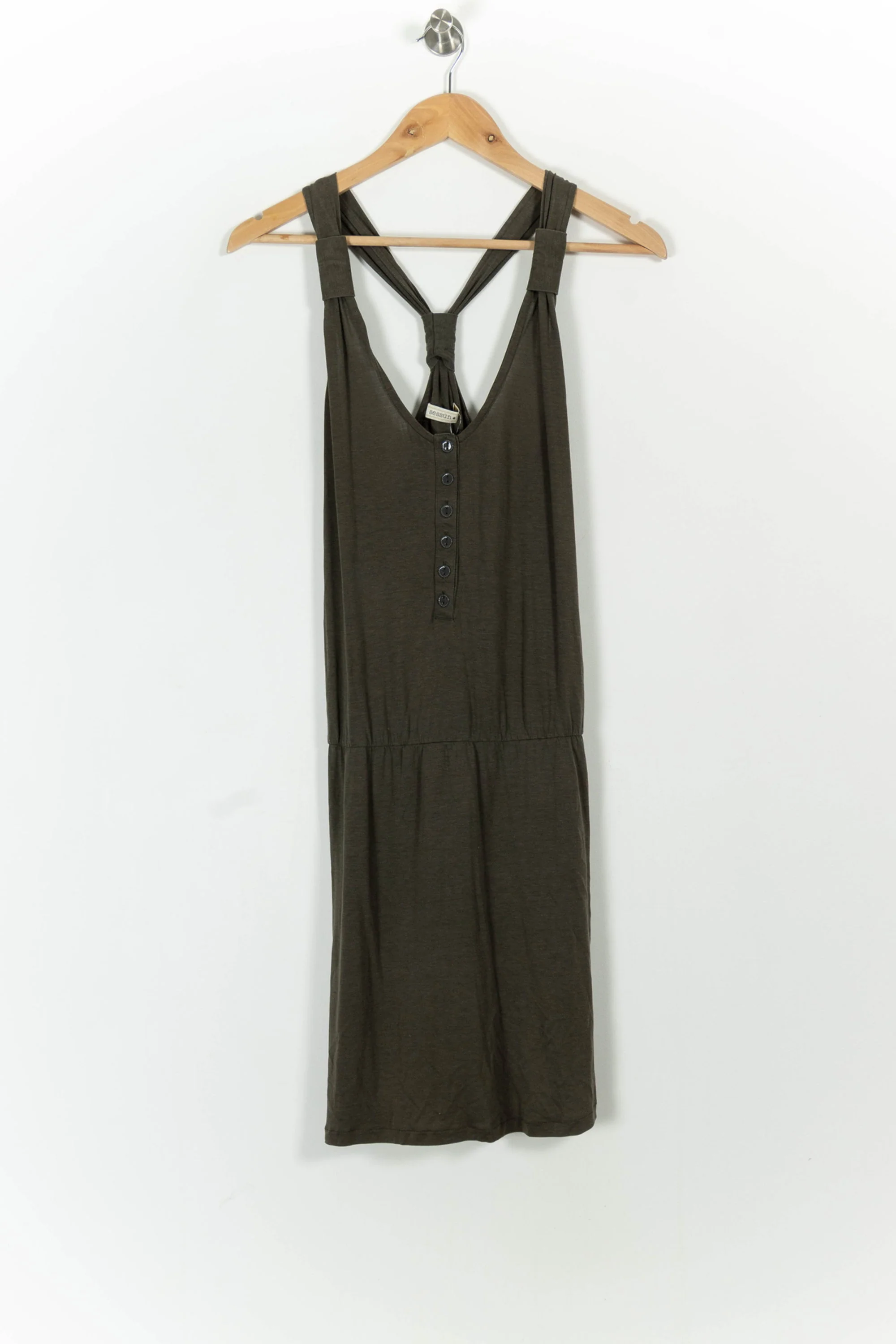 Robe Débardeur Verte - Taille M/38 - Image 2
