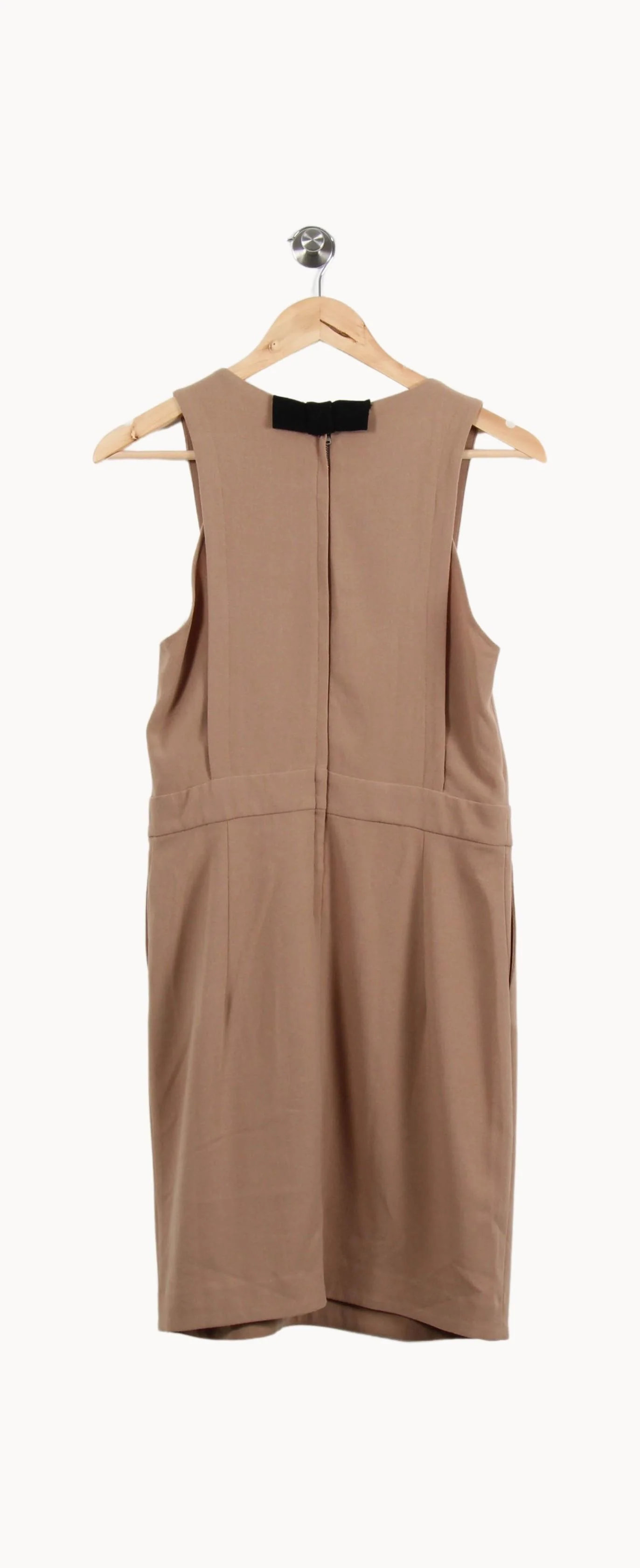 Robe Droite Beige - Taille L/40 - Image 4