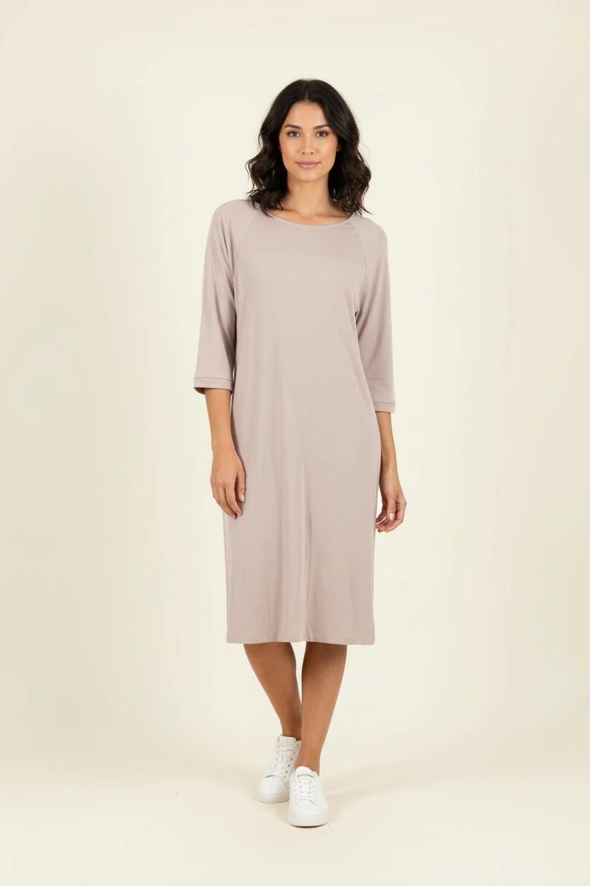 Robe Droite Beige - Taille S/36